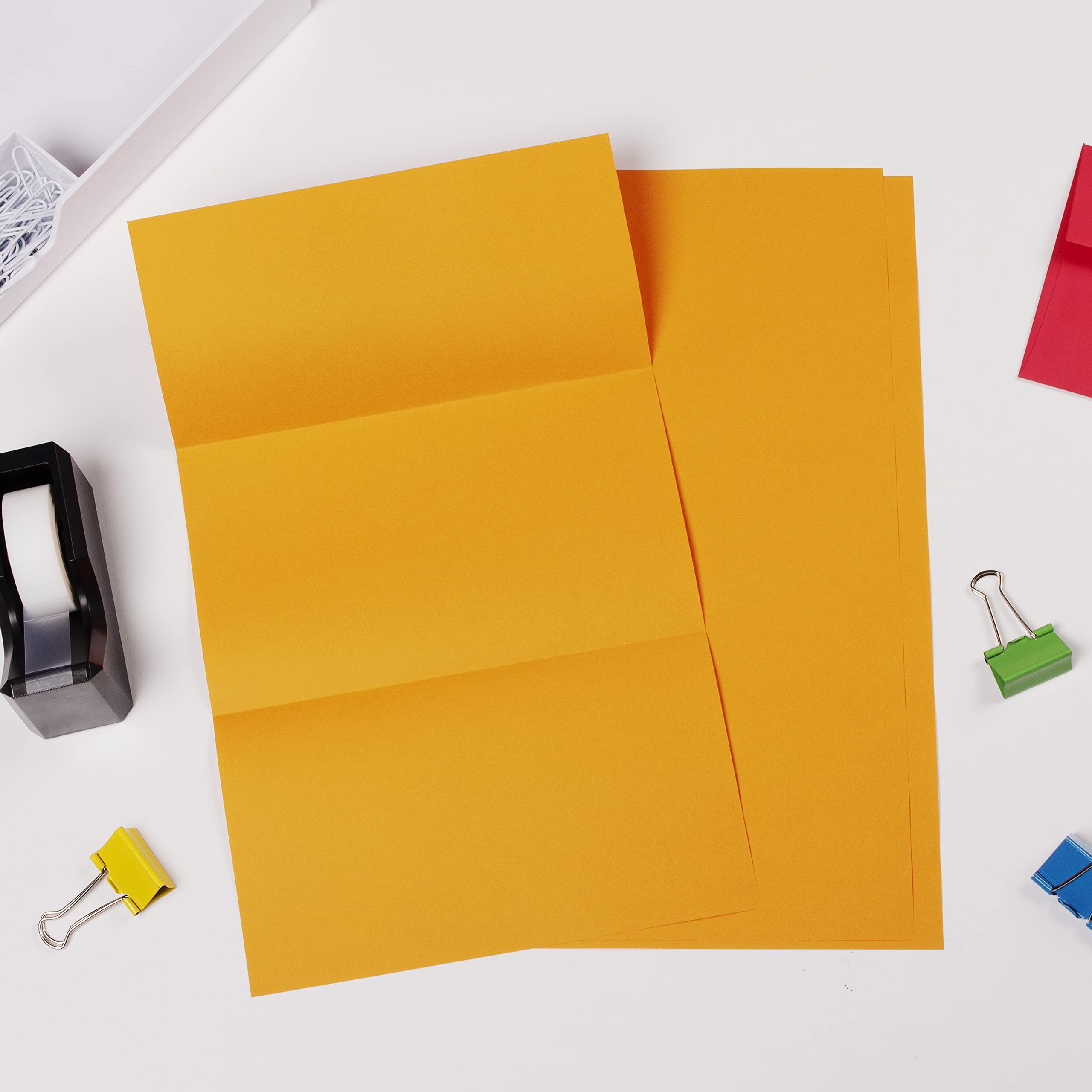 JAM PAPER Legal Colored 24lb Paper - 8.5 x 14 - Recycled - 100 Sheets/Pack