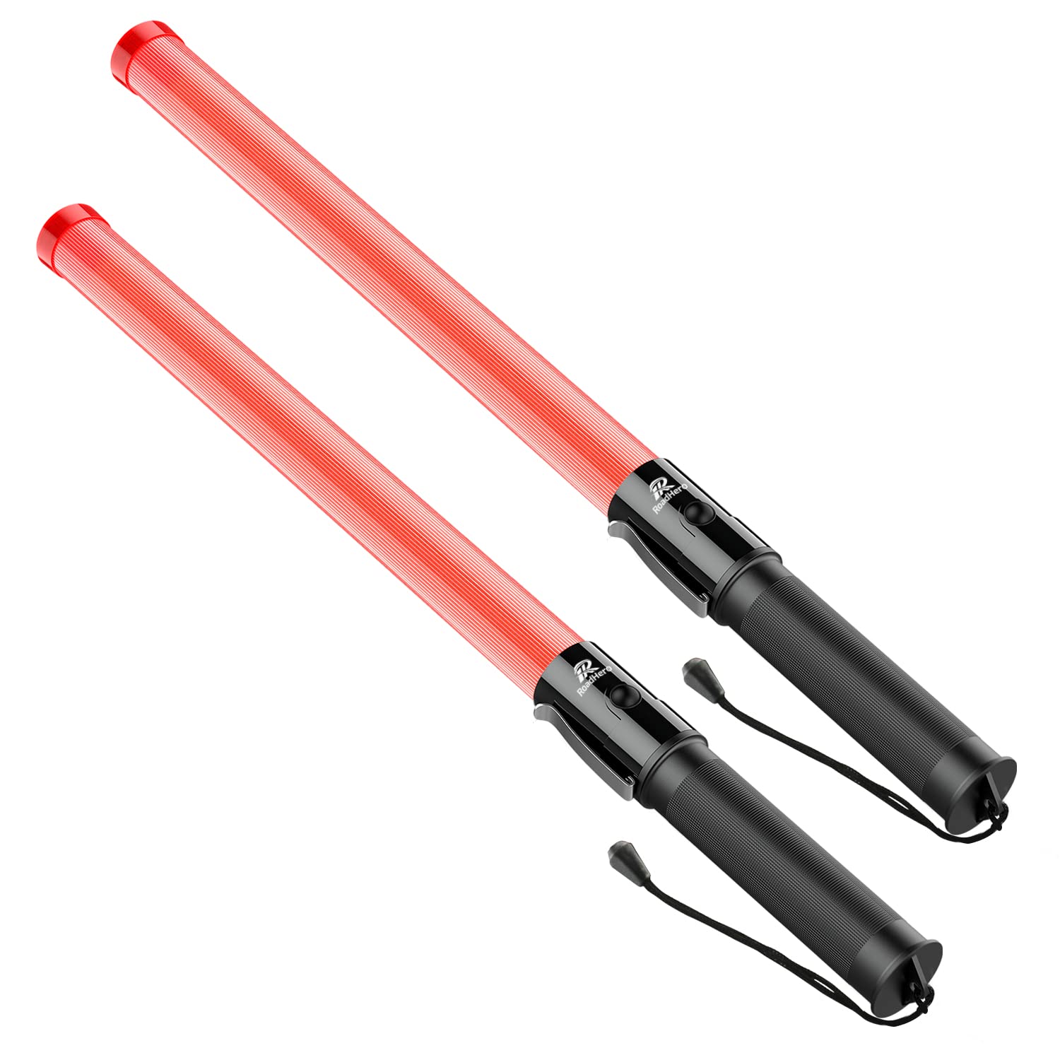 [2 / 4 Pack] Traffic Wand, 21 Inch Led Traffic Control Baton