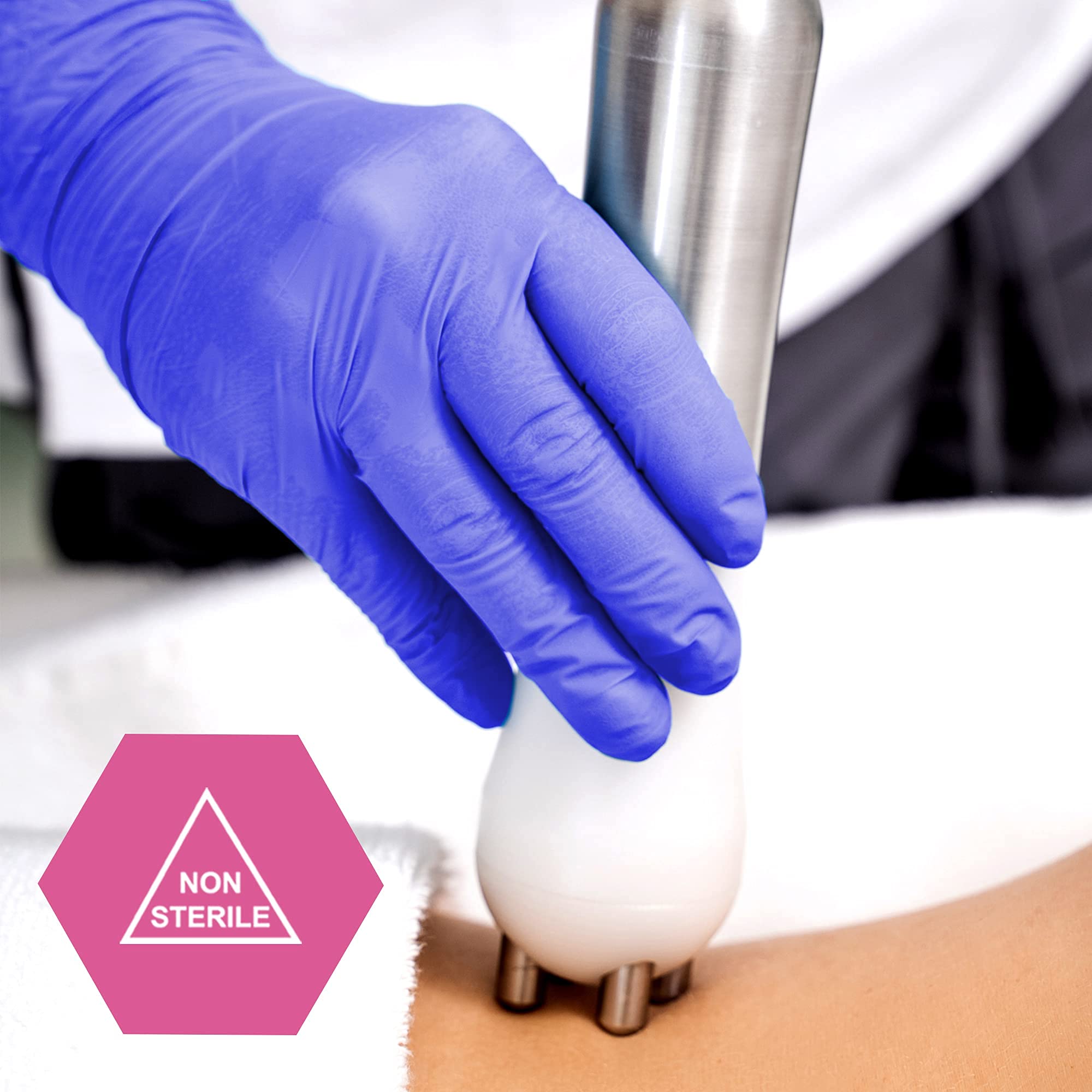 [100 / 1000 PCS] MedPride Powder-Free Nitrile Exam Gloves