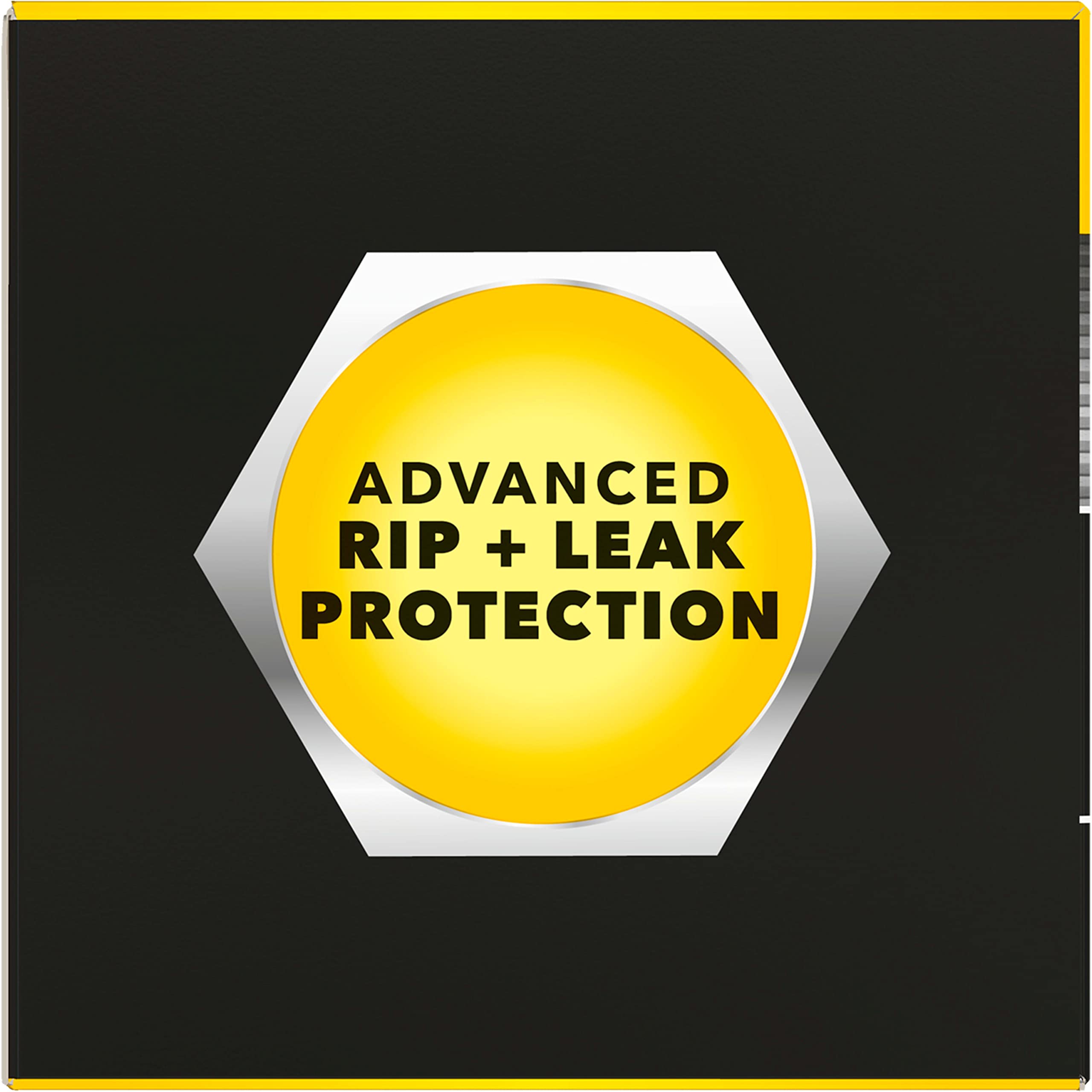 Glad Large Drawstring Trash Bags, ForceFlex 30 Gallon Black Trash Bags, 25/50/68 Count