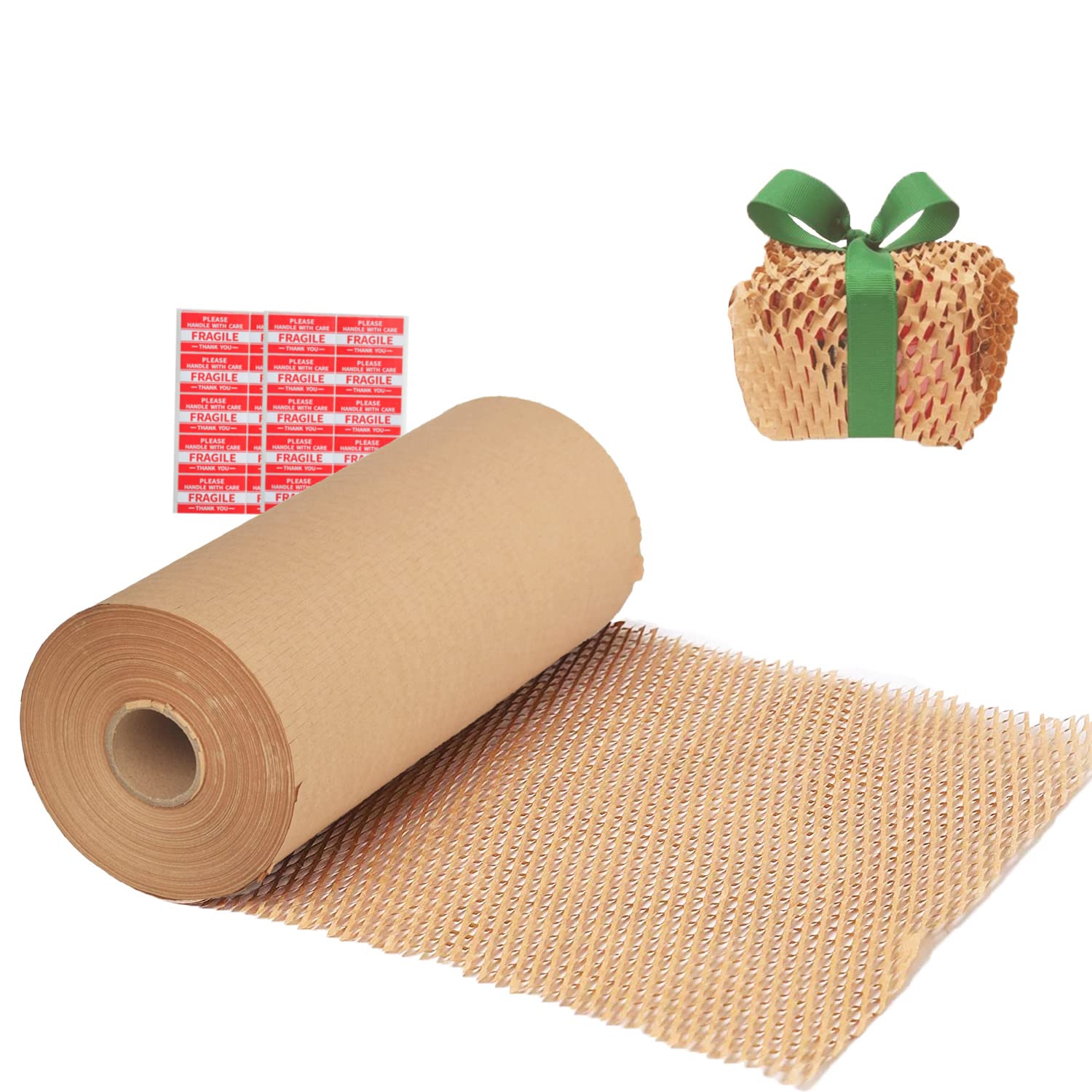 Packing Paper Wrap 12"x200' Recycled Cushioning Wrapping Roll Eco Friendly