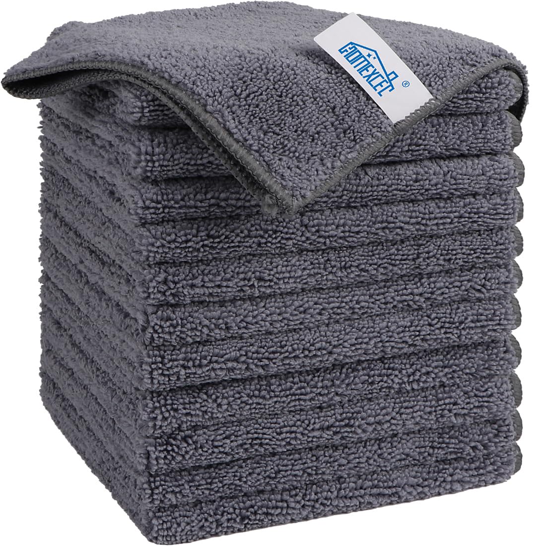 Microfiber Cleaning Cloth, 11.5X11.5 inch, 8/12/35/50/100 Pack