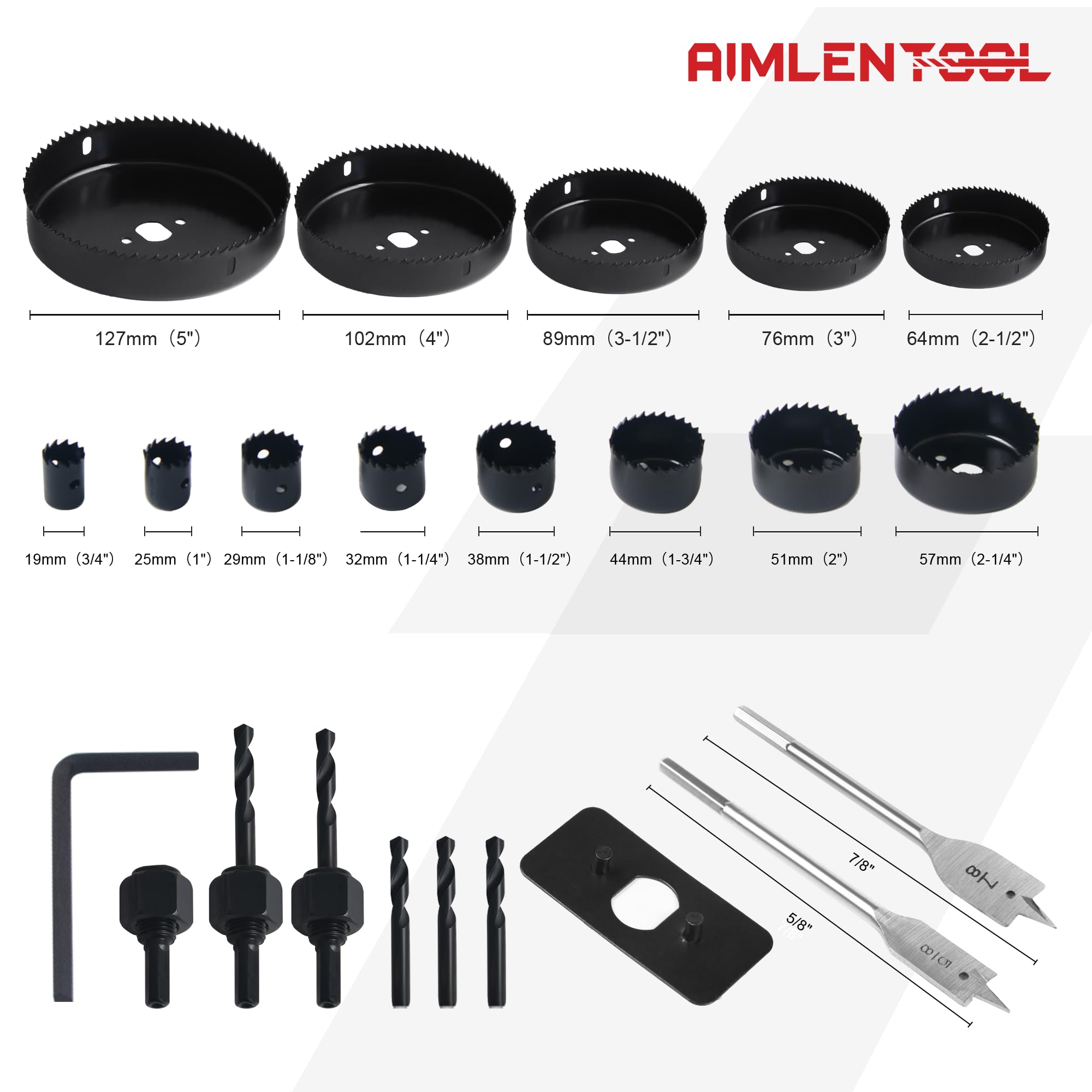 16Pcs / 26Pcs Hole Saw Kit