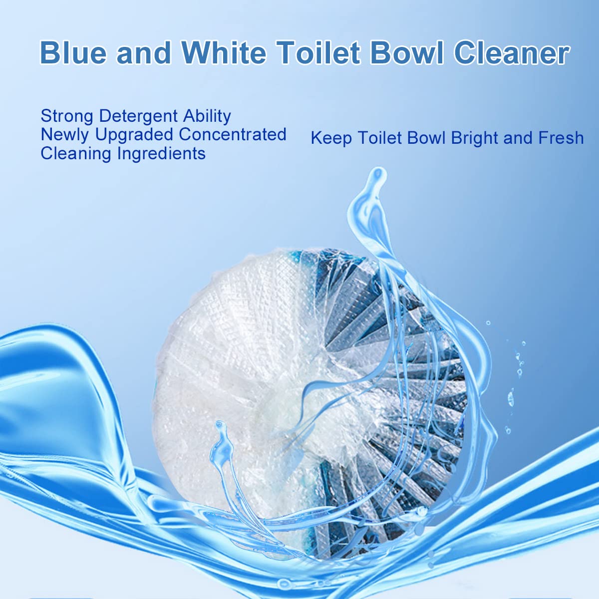 [12/26/40 PACK] KIISIISO Toilet Bowl Cleaners