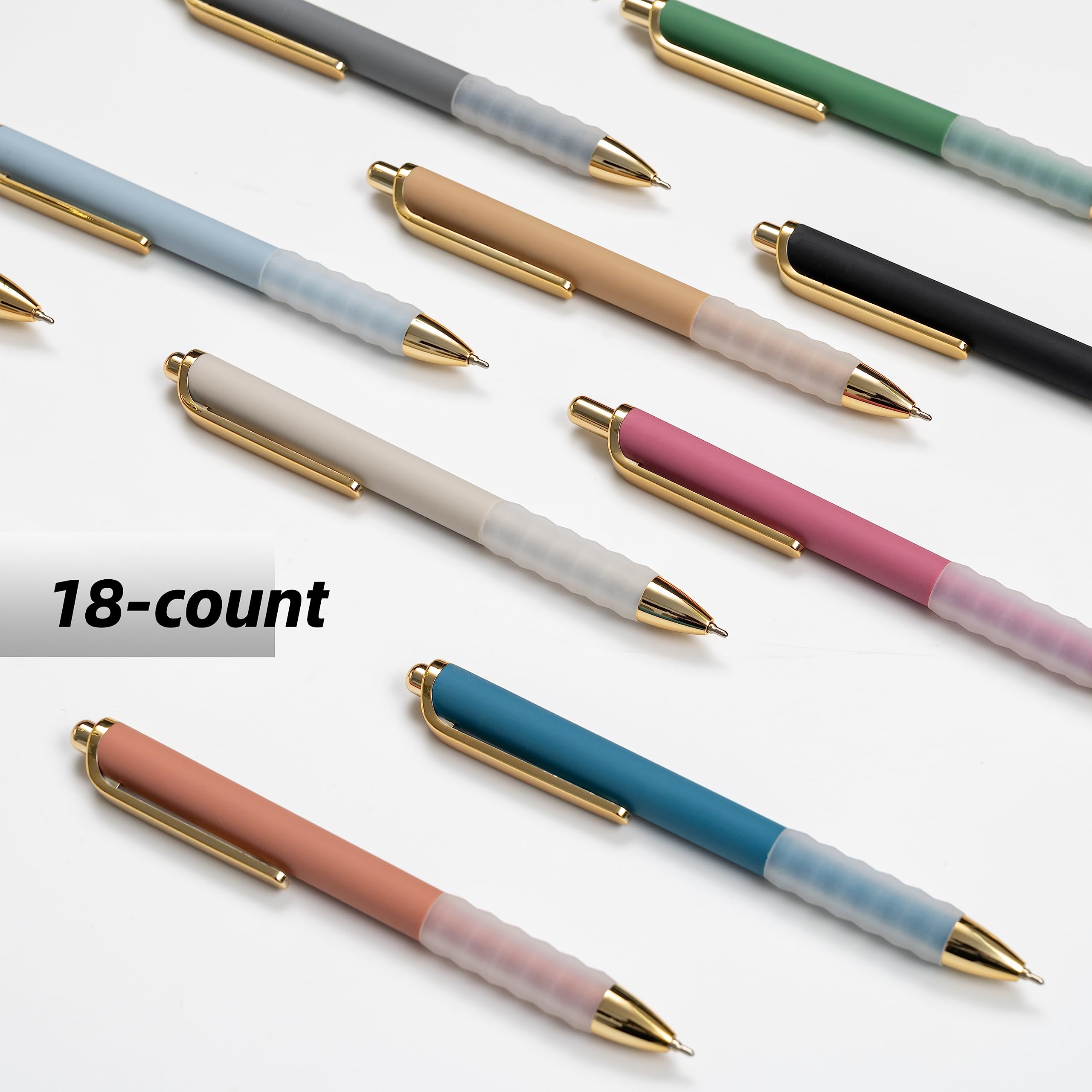 Ballpoint Pens Black Medium Point 1mm Pen (12 & 18-Count)