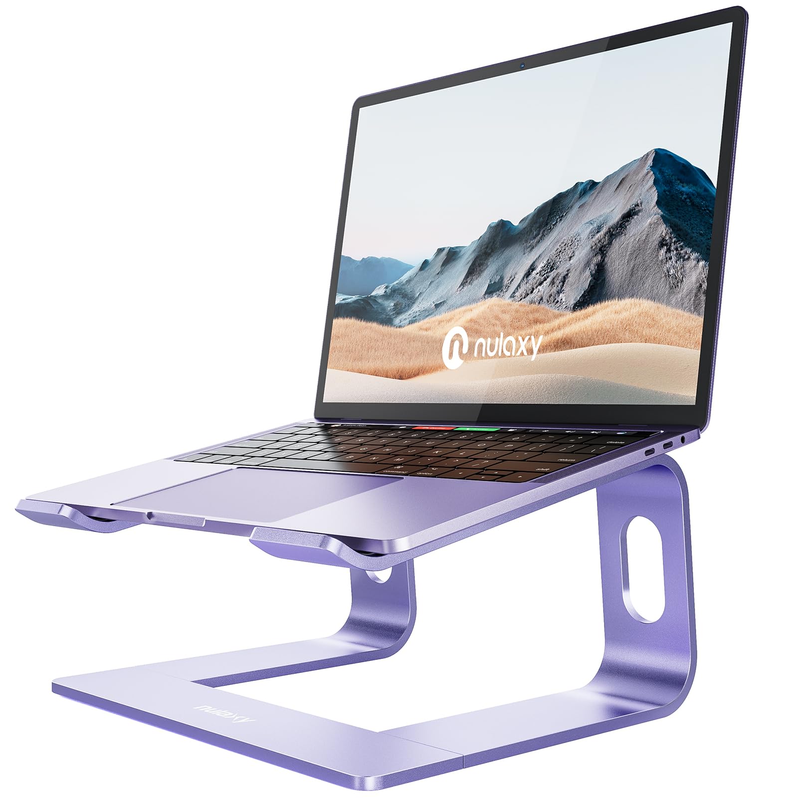 [1 PC] Detachable Ergonomic Laptop Mount Computer Stand for Desk, All 10-16" Laptops