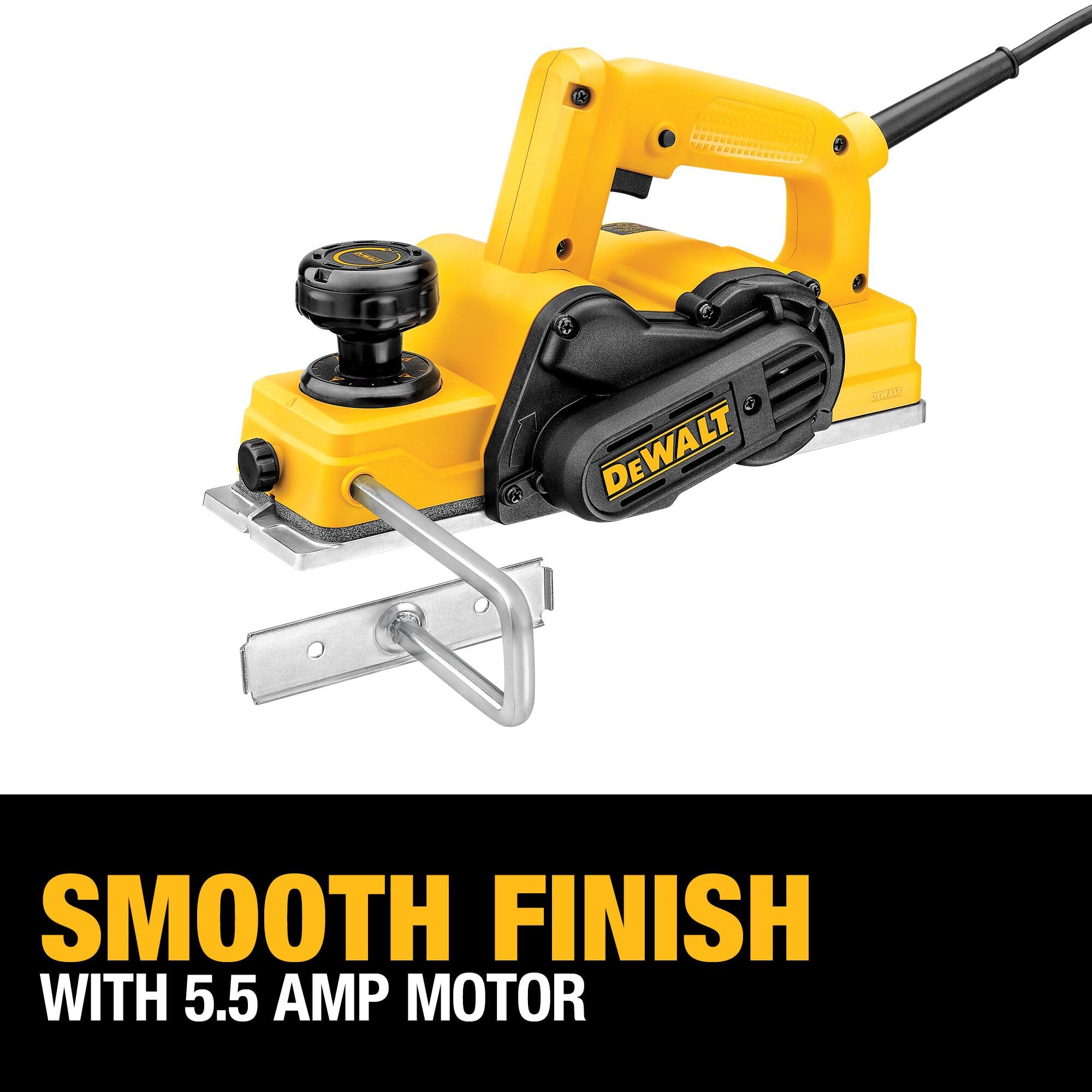 DEWALT Hand Planer Kit, 5.5-Amp, 3-1/4-Inch (D26677K)