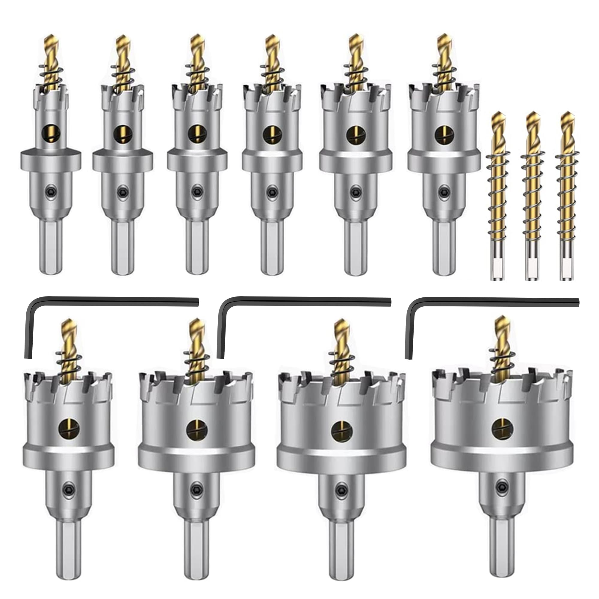 16Pcs / 26Pcs Hole Saw Kit