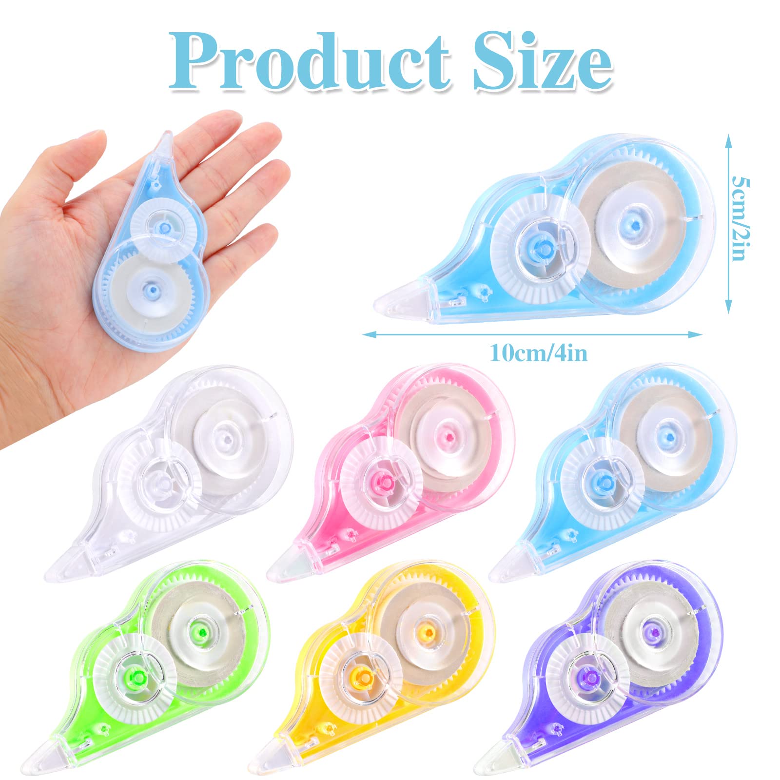 36 Count White out Tape, 39.3 Feet Each Correction Tape