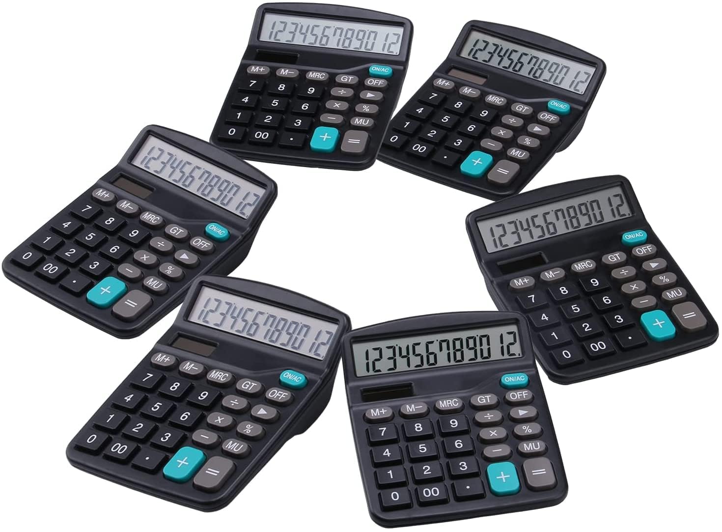 Desk Calculators with Big Buttons and Large Display