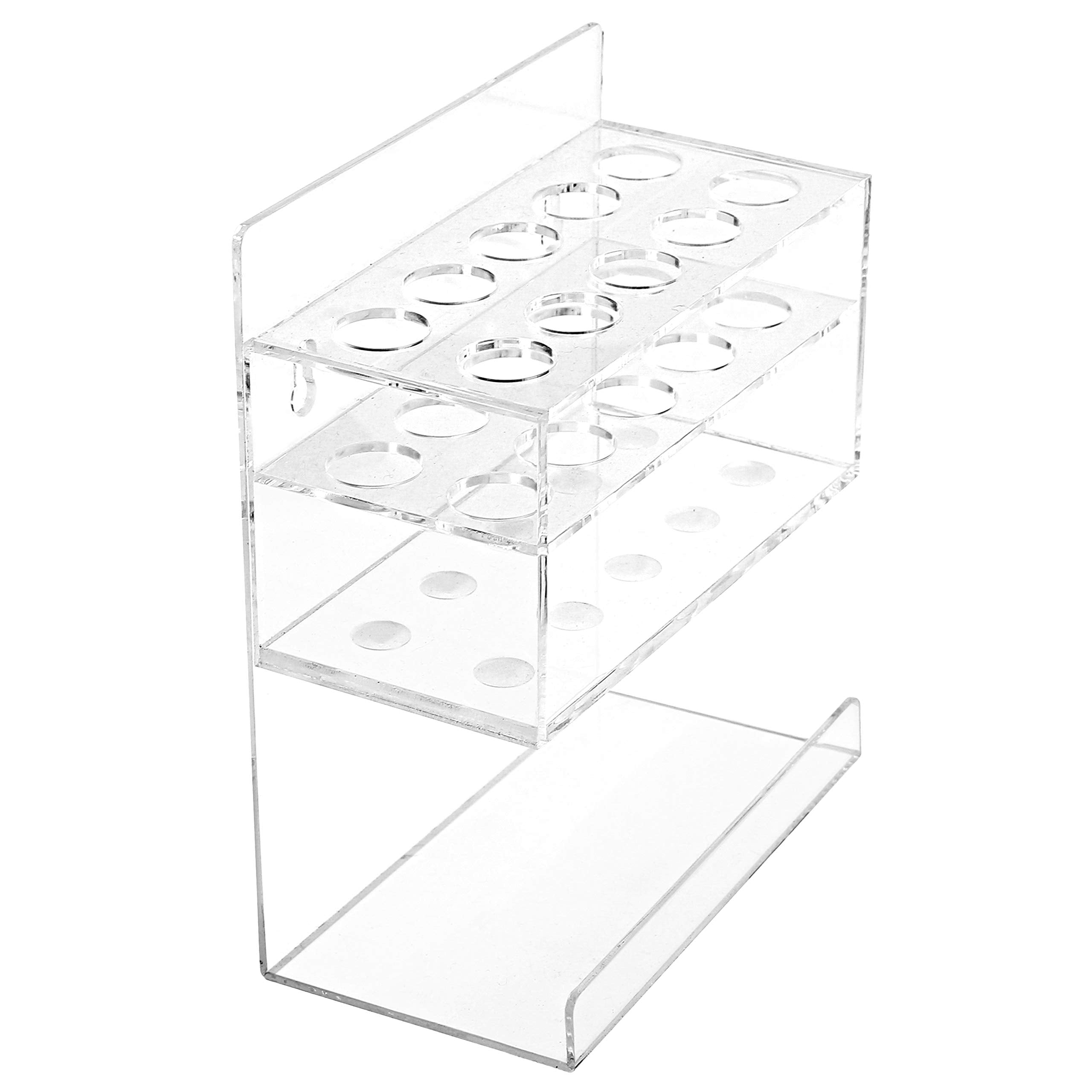 [1 / 2 Pack] Wall Mounted Dry Erase Whiteboard Marker Holder Stand