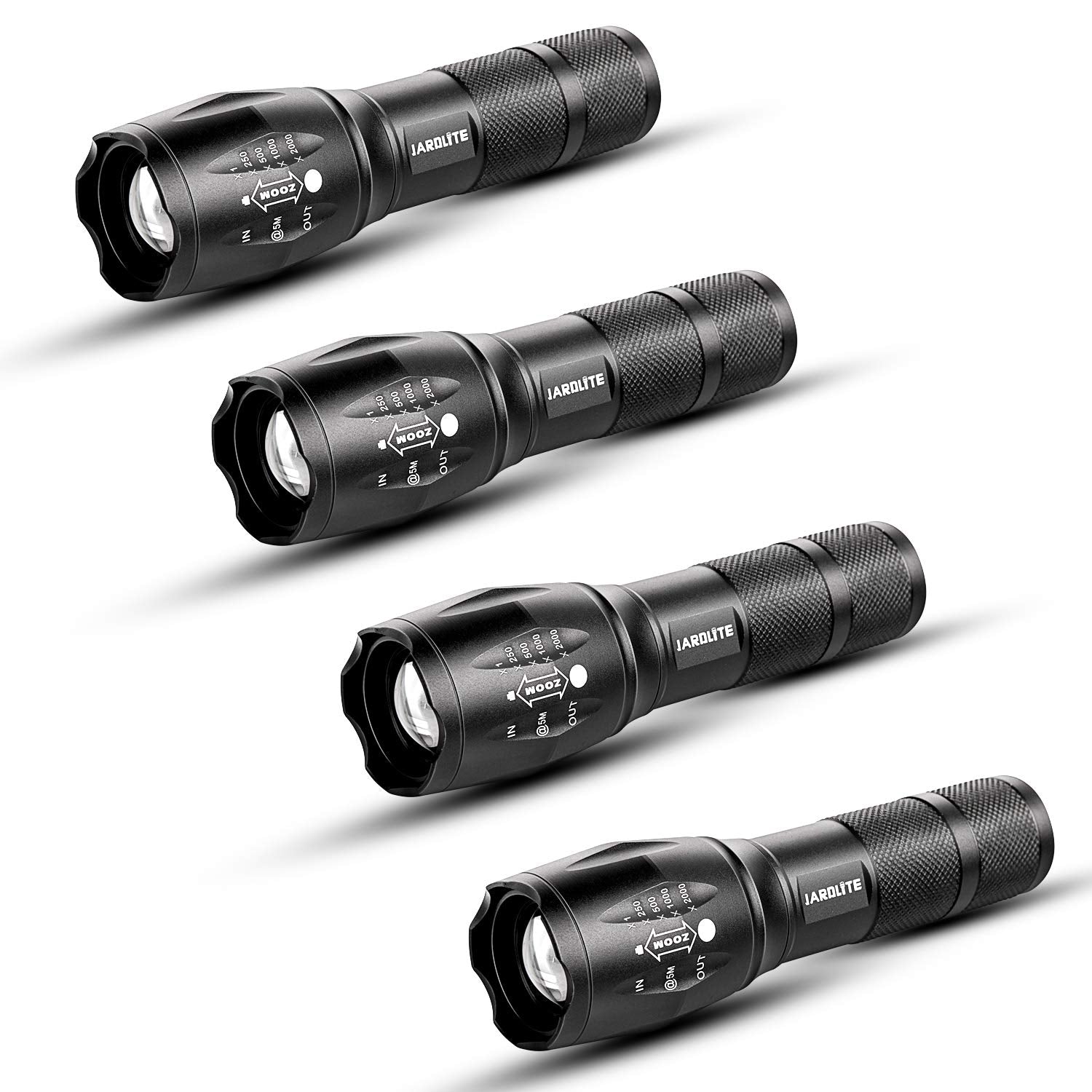 LED Emergency Handheld Flashlight, 2/4/8 Pack