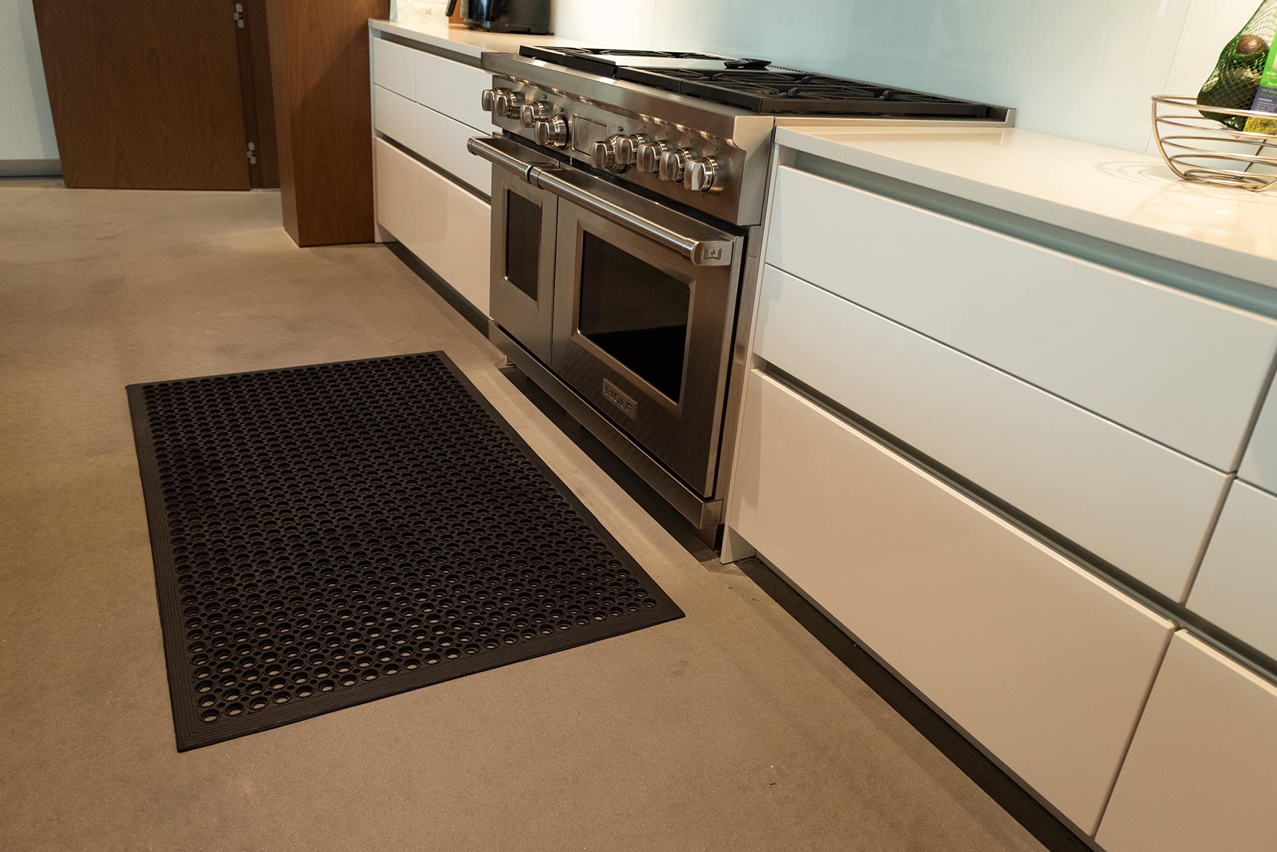 UNIMAT-Anti-Fatigue Rubber Drainage Mat, 3'x 5'