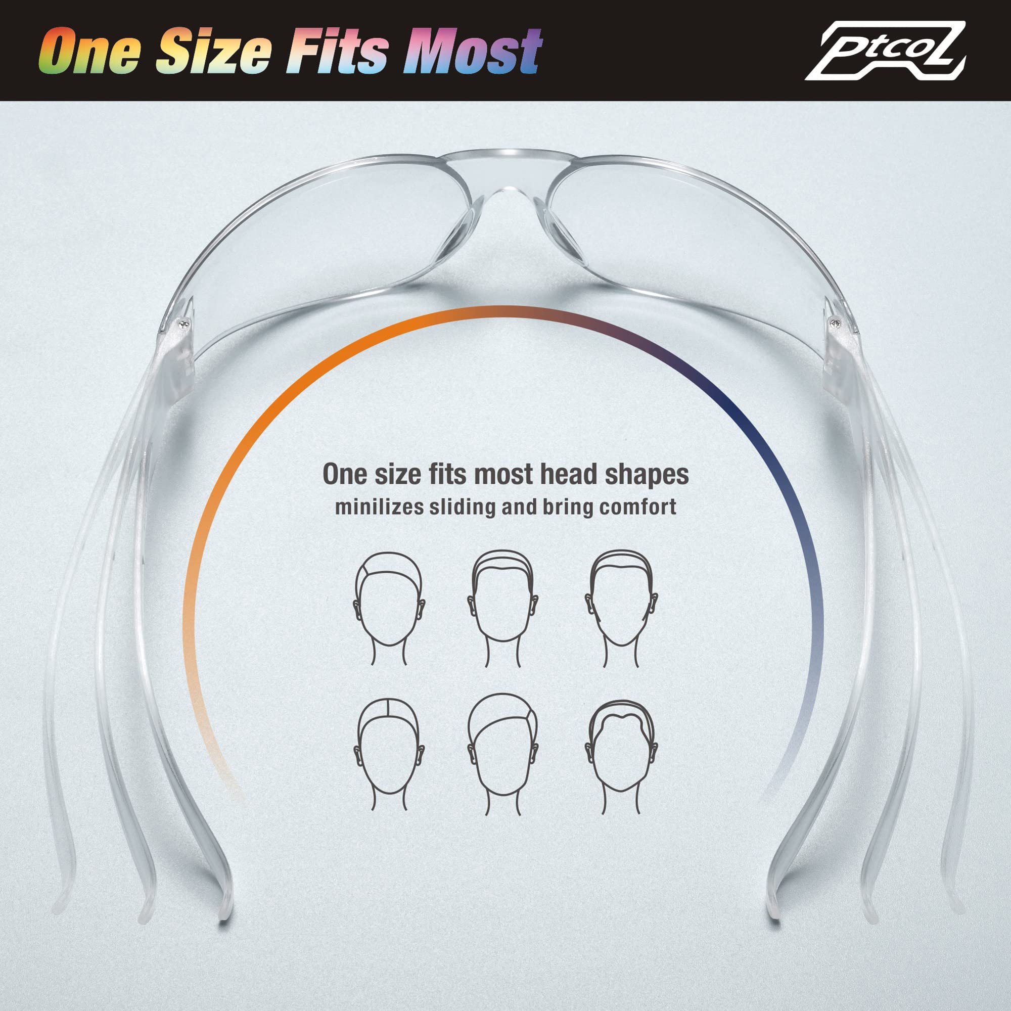 [28 PCS] Safety Glasses (Bulk Pack of 24+4) with ANSI Z87.1 Certified
