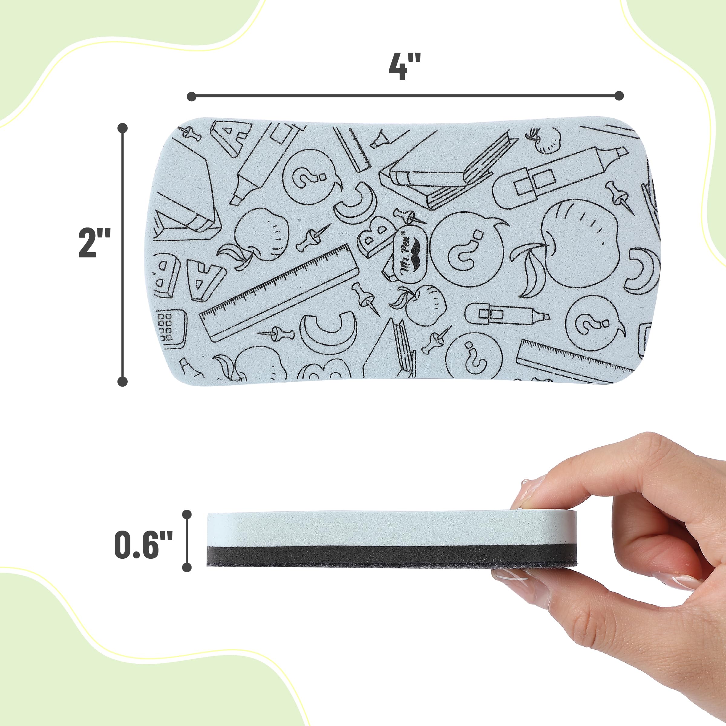 [8 PCS] White Board Magnetic Dry Erase Eraser