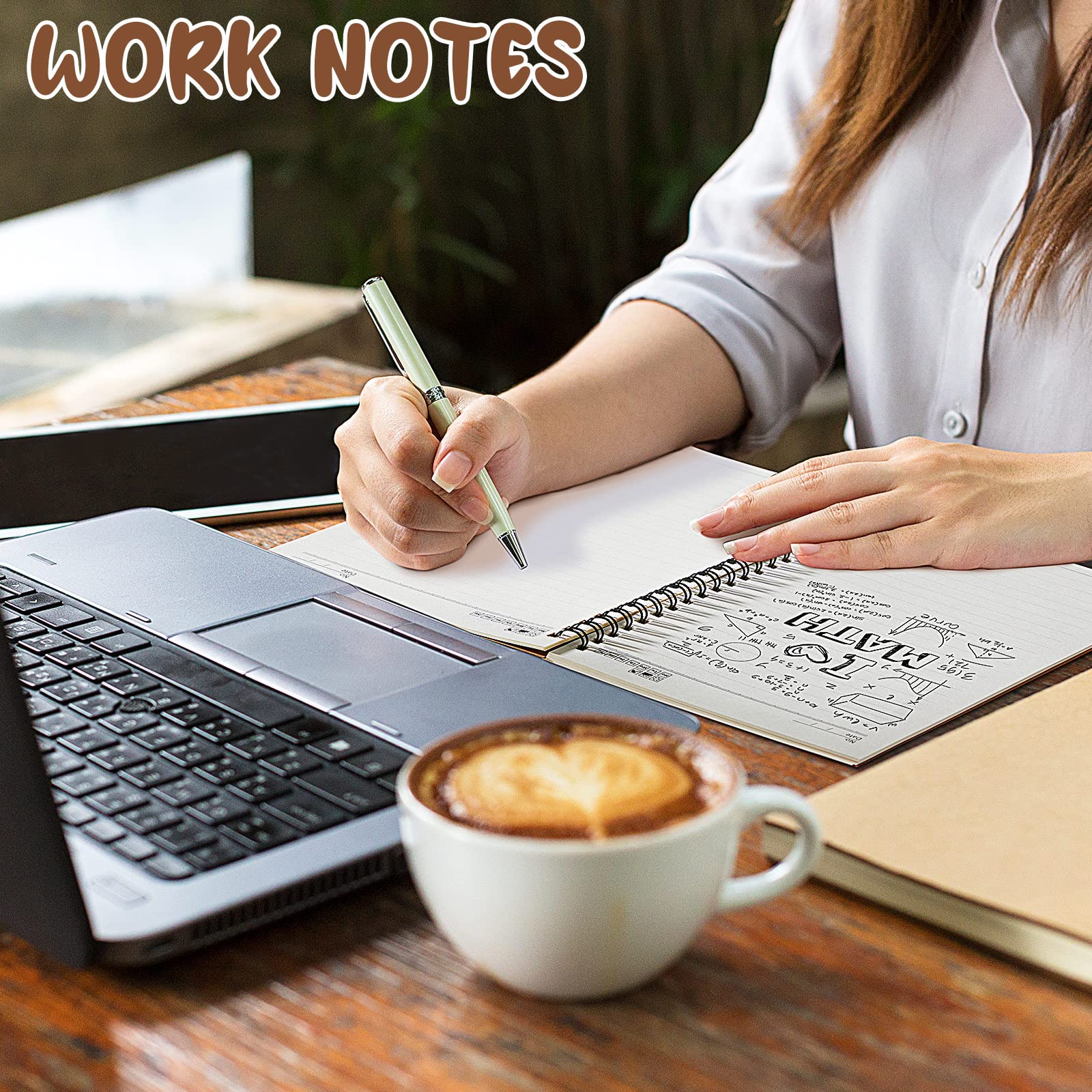 20 Pack A5 Spiral Notebook Ruled Spiral Bulk 5.5 x 8.3 Inches, 50 Sheets 100 Pages