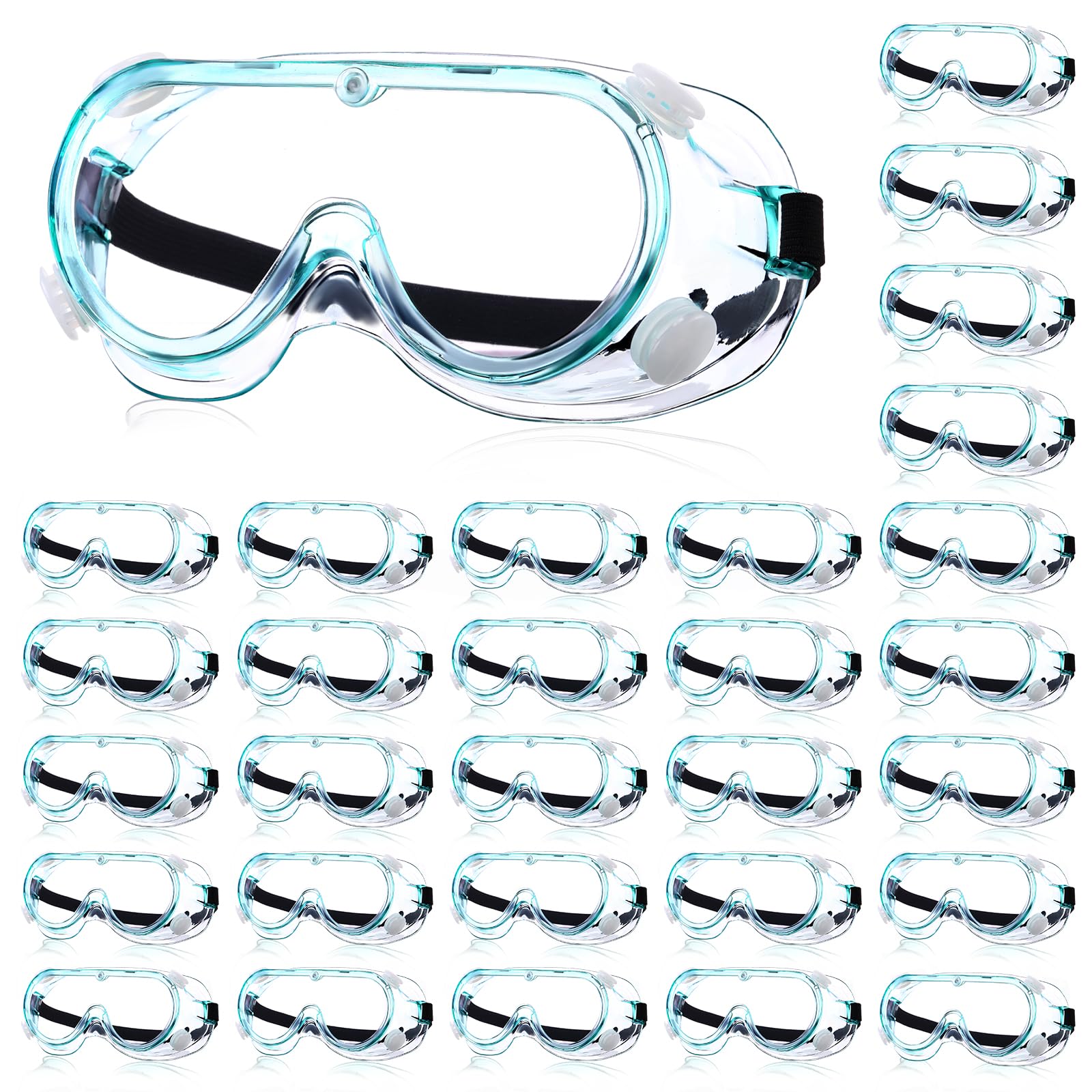 [30 PCS] Protective Safety Goggles