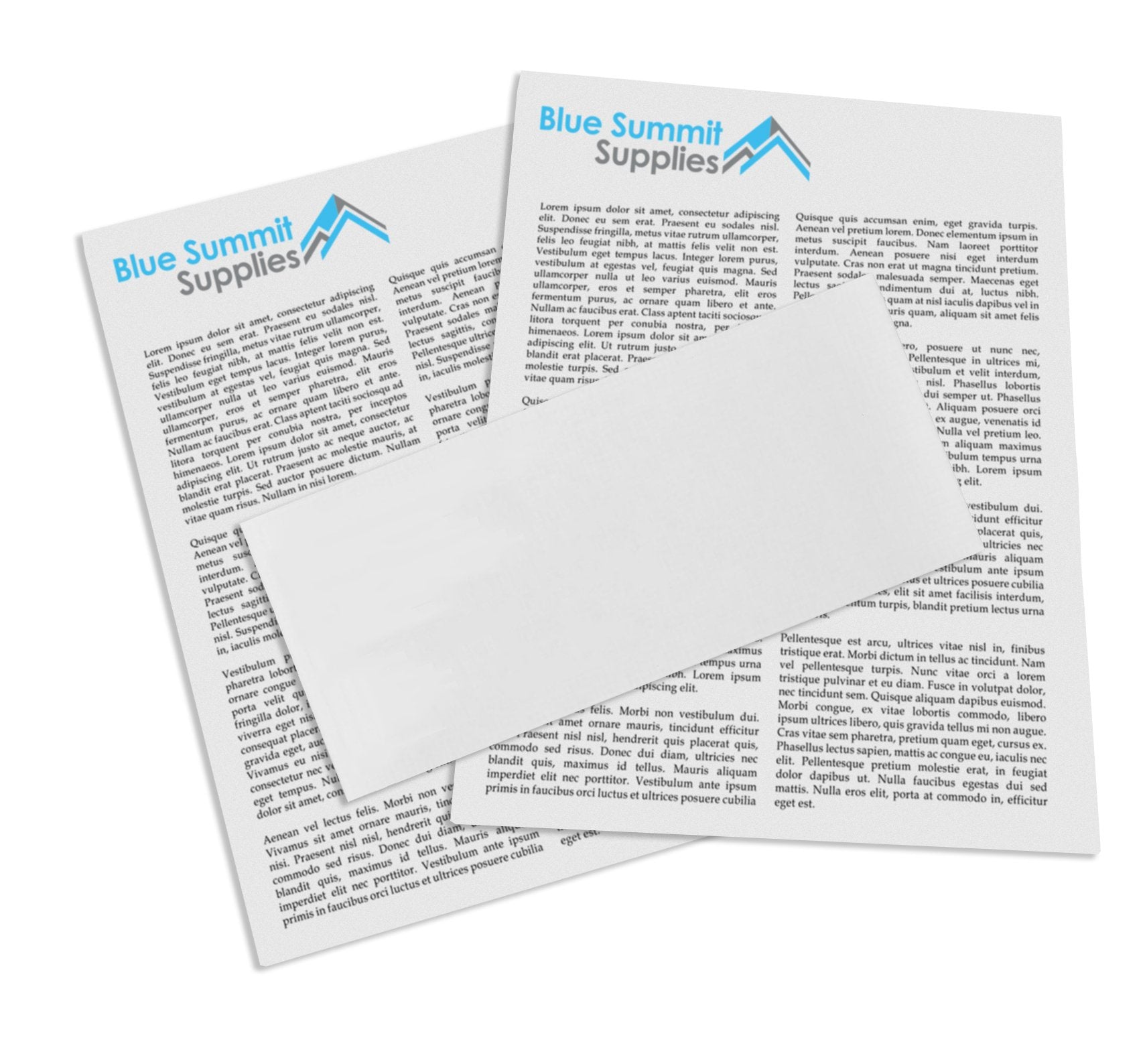 [500 Pack] #10 Windowless Security Envelopes Self Sea - 4-1/8 Inch x 9 ½ Inch - Envelopes Letter Size for Mailing