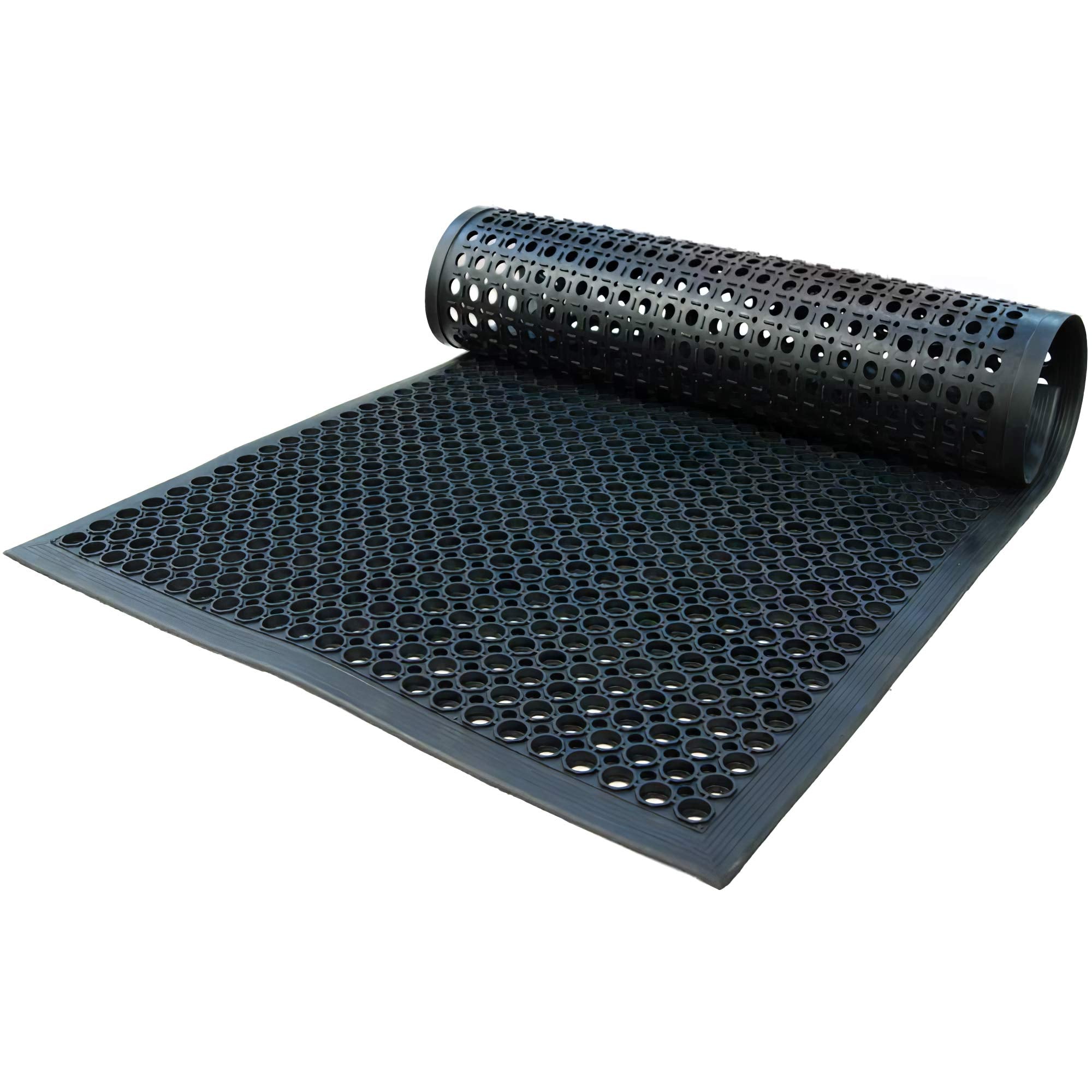 UNIMAT-Anti-Fatigue Rubber Drainage Mat, 3'x 5'
