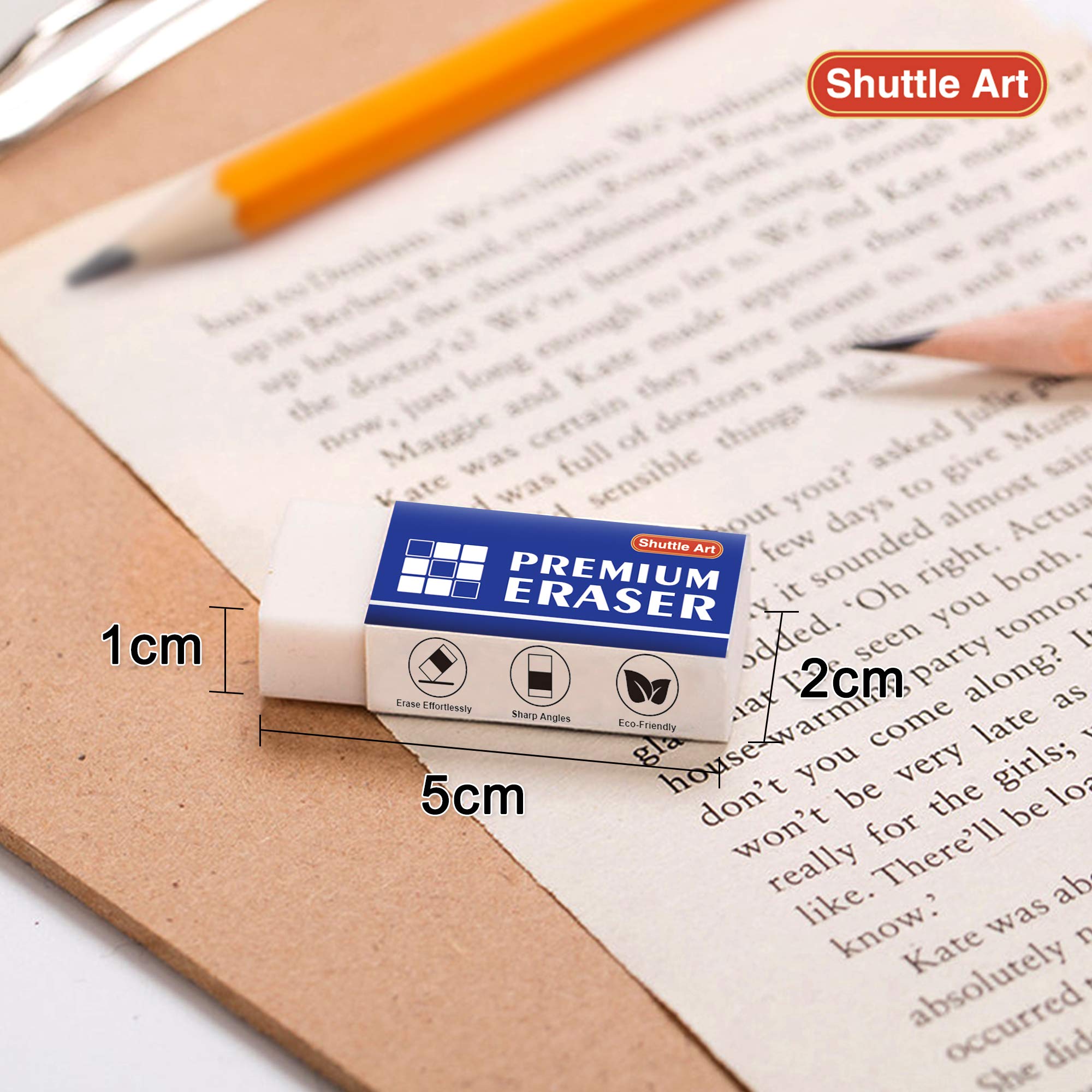 Erasers, 72 Pack Premium Erasers Bulk