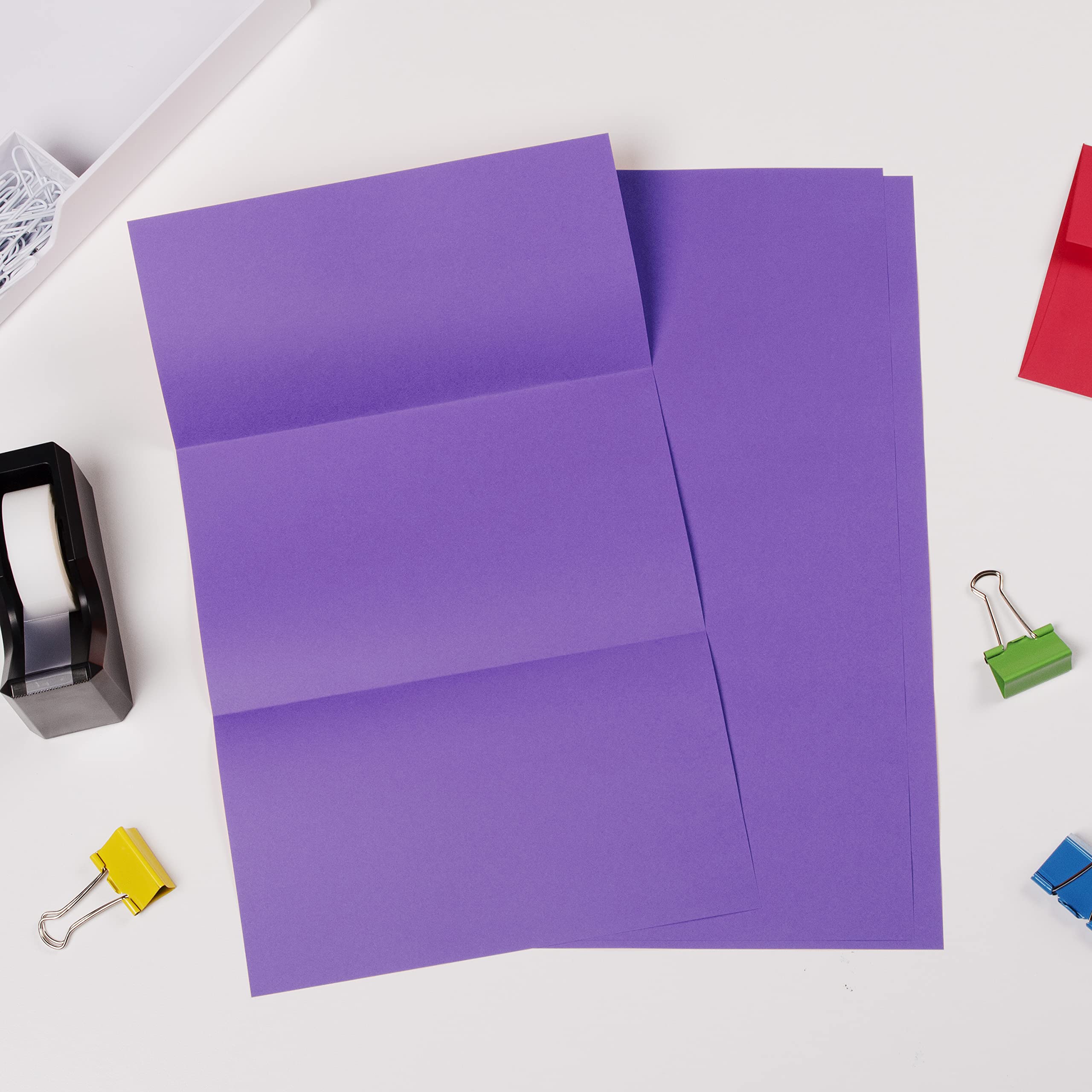 JAM PAPER Legal Colored 24lb Paper - 8.5 x 14 - Recycled - 100 Sheets/Pack