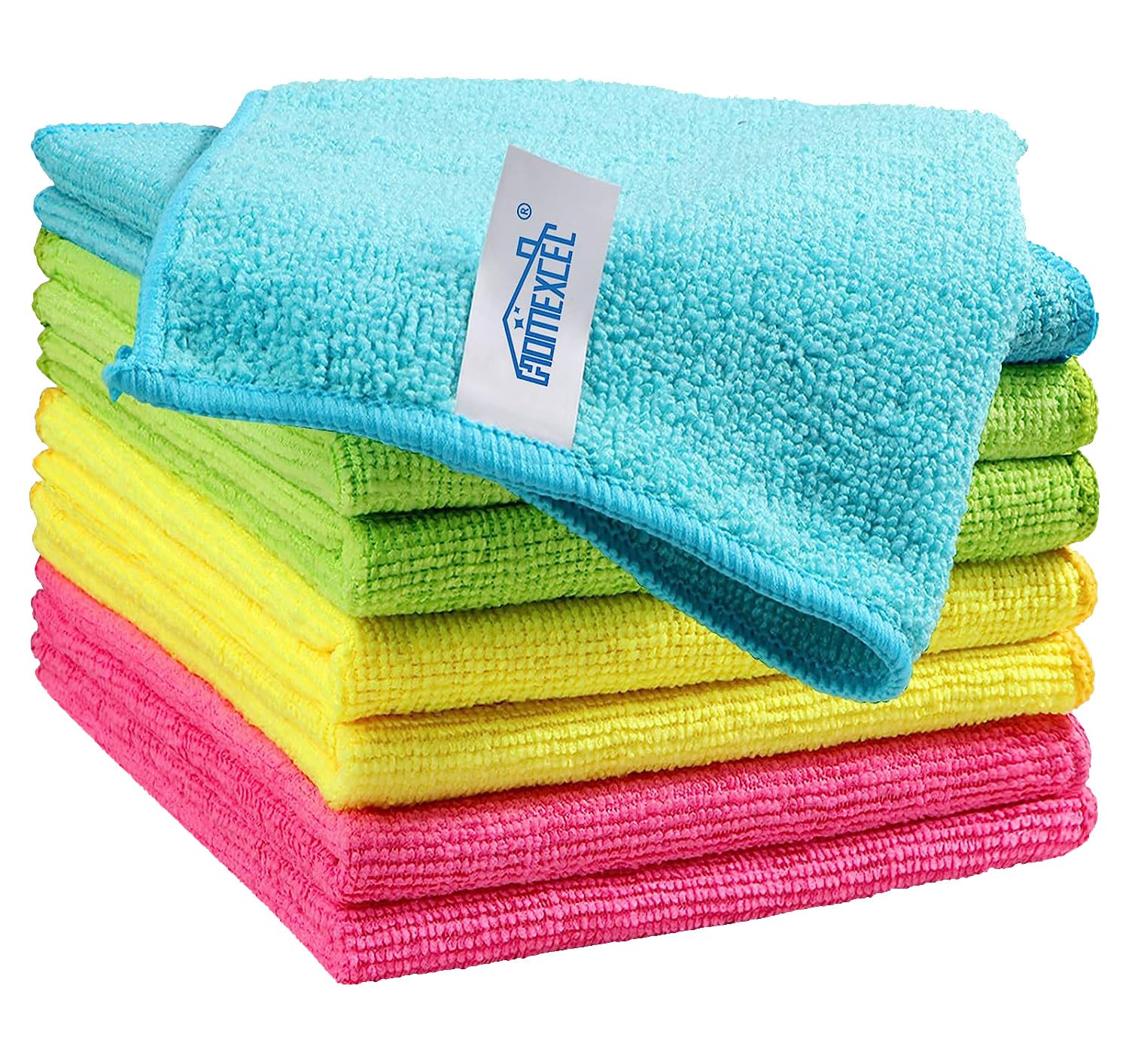 Microfiber Cleaning Cloth, 11.5X11.5 inch, 8/12/35/50/100 Pack