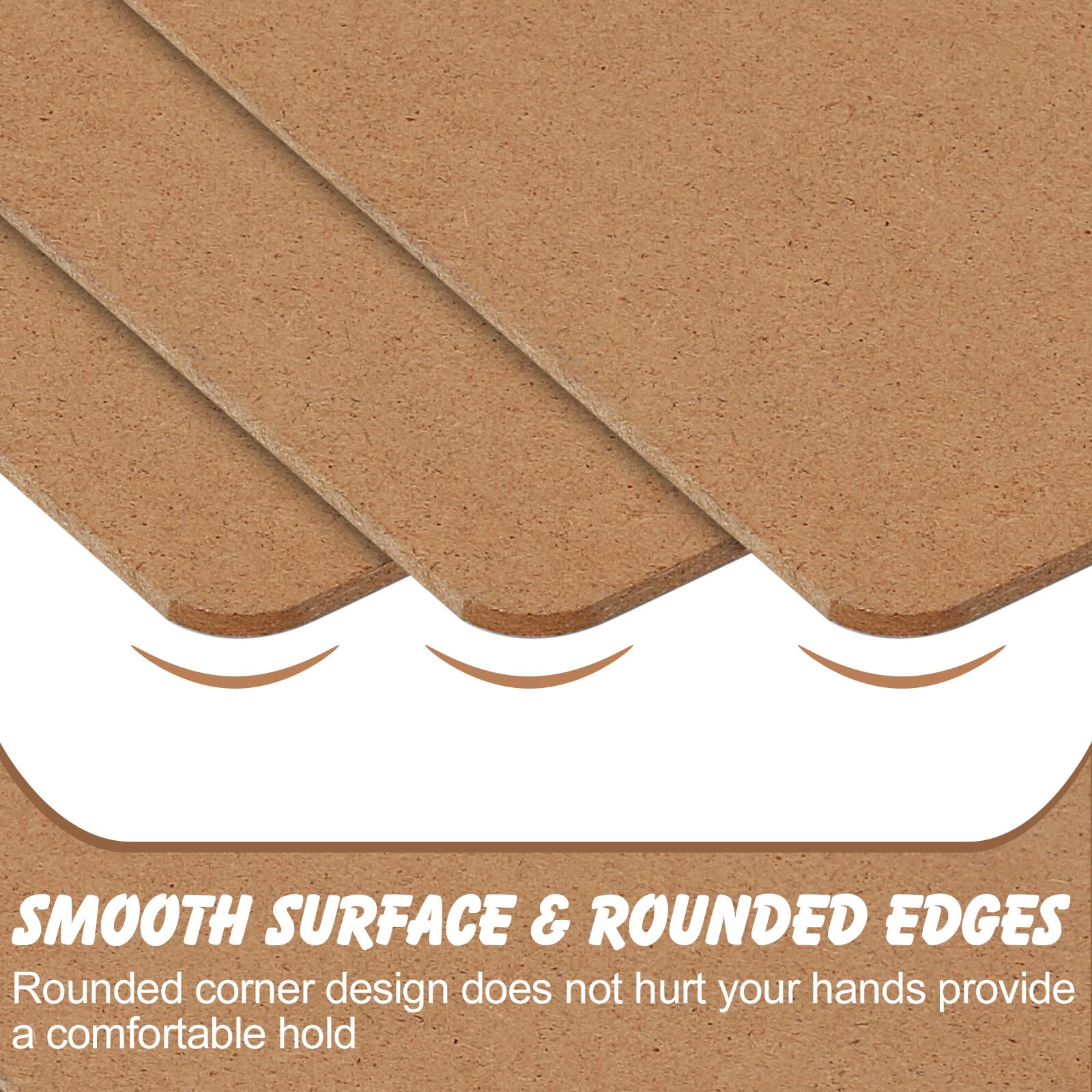 [6 & 16 Pack] Hardboard Office Clipboards, Low Profile Clip, Clip Boards 8.5x11 Standard Letter Siz