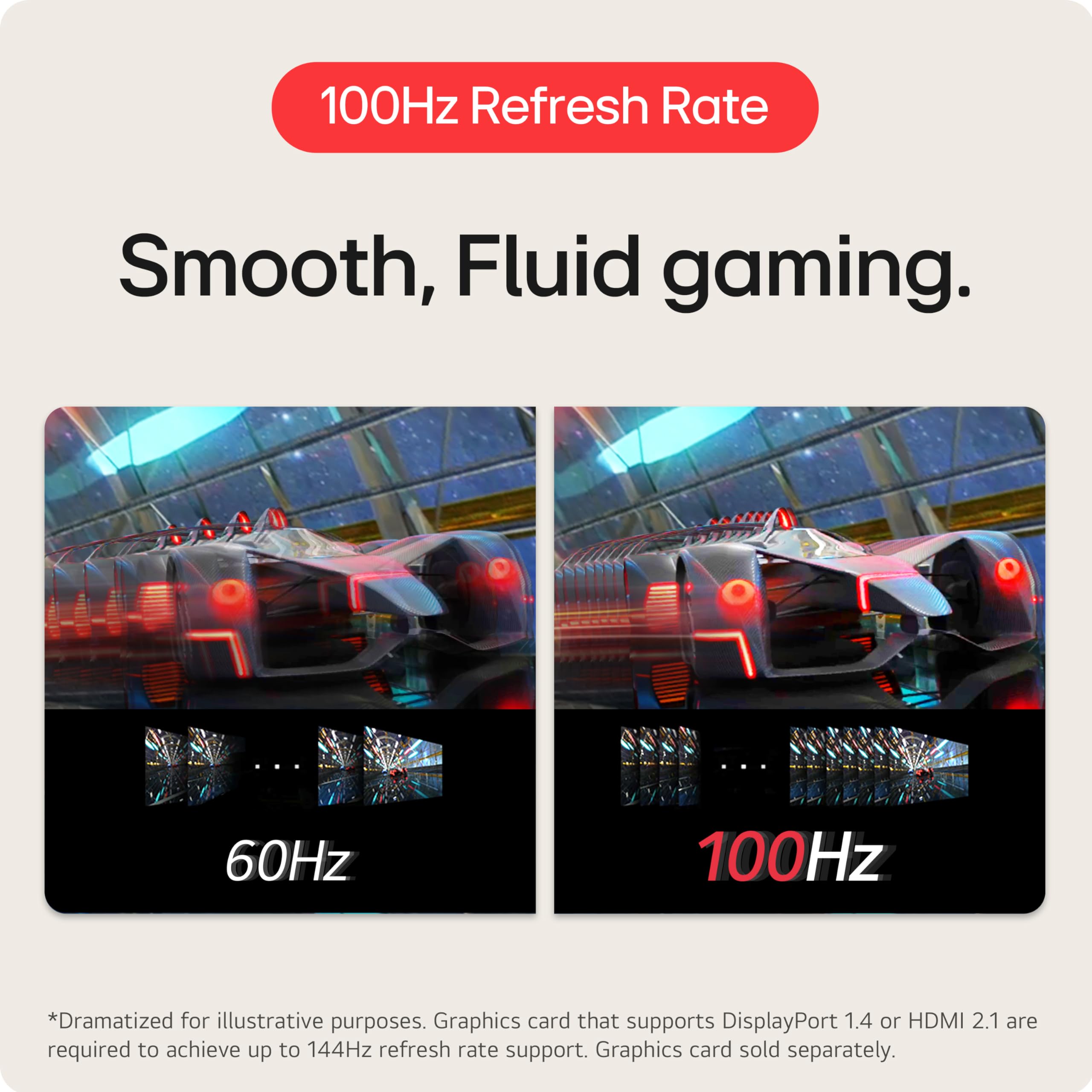 [32" Curved] LG 32MR50C-B FHD Curved Monitor 100Hz, AMD FreeSync, Tilt Stand (HDMI)