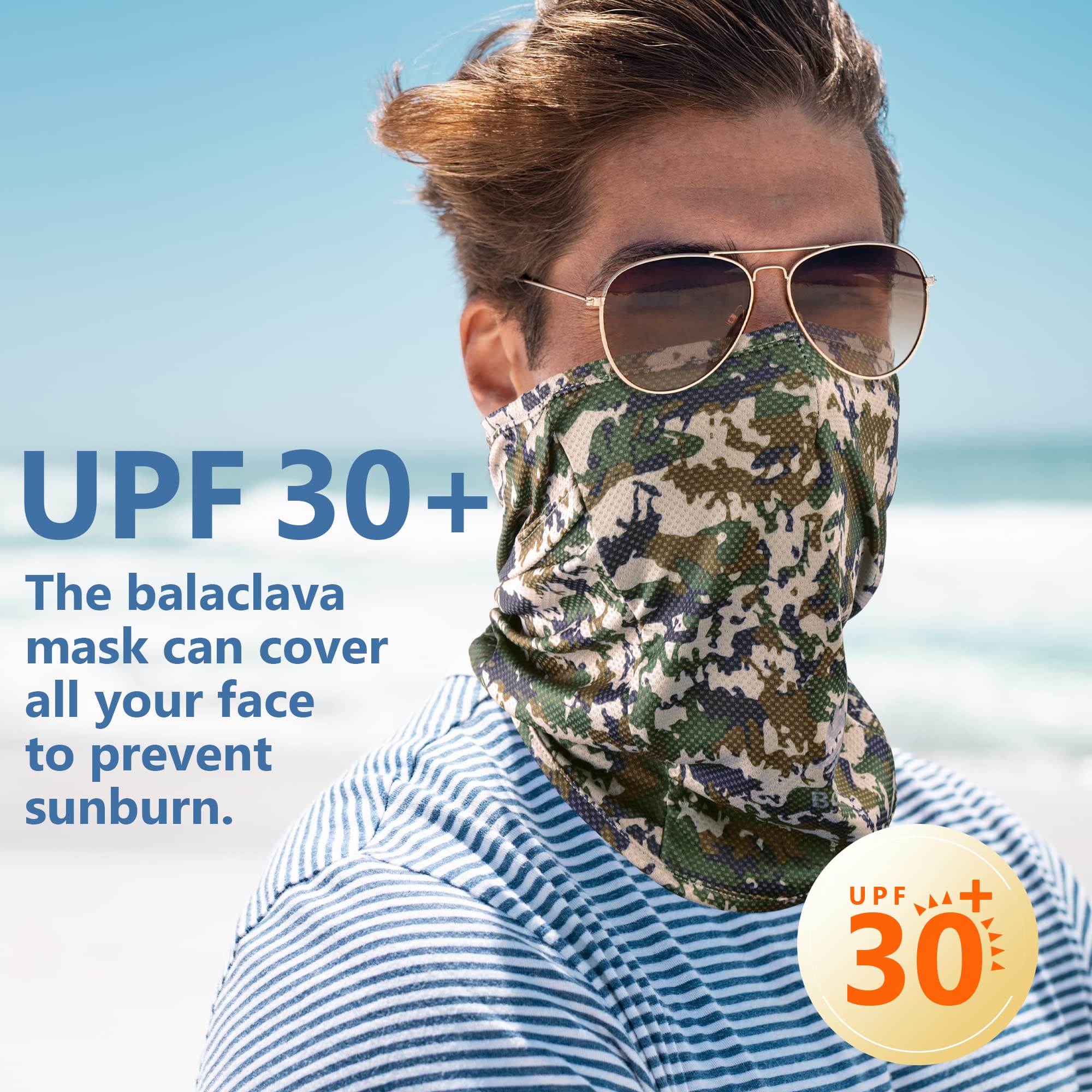 [1 PC / 2 PCS] Balaclava Full Head Mask with UV Protection