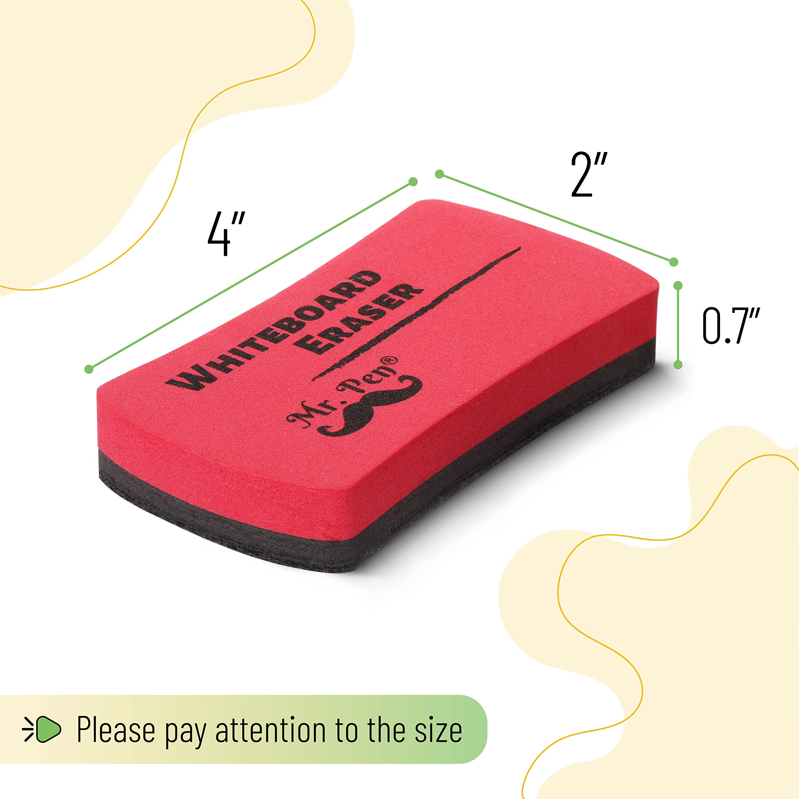 [8 PCS] White Board Magnetic Dry Erase Eraser