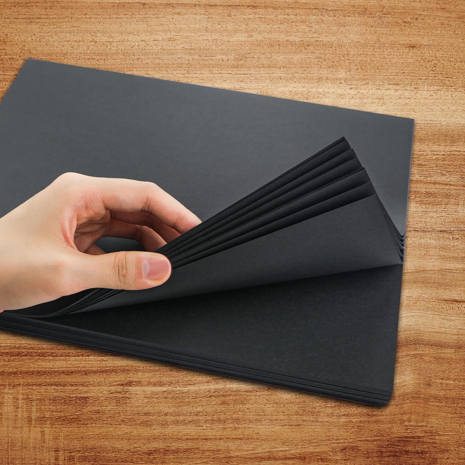 200 Sheets Printer Paper 32 lb/120 gsm Stationery Paper, Laser & Inkjet Printer Compatible (Black/Ivory/White)