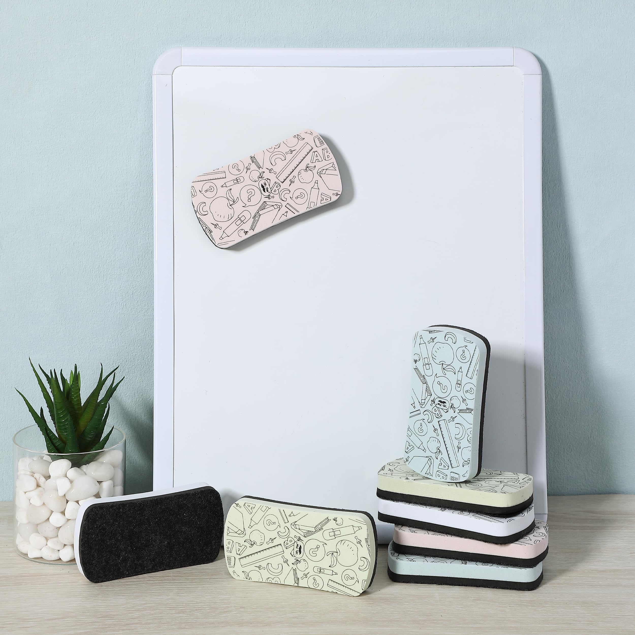 [8 PCS] White Board Magnetic Dry Erase Eraser