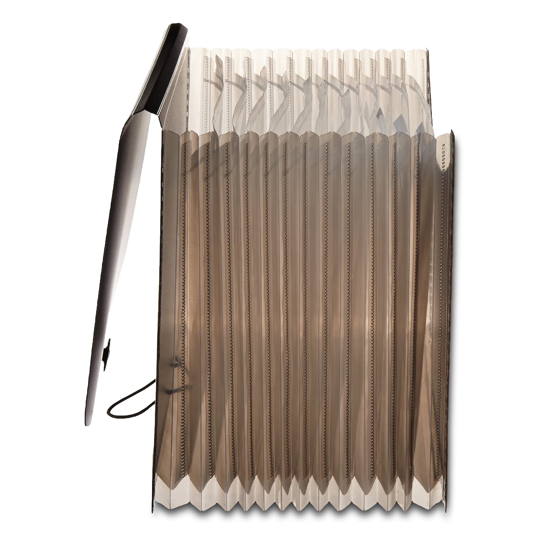 Amazon Basics Expanding Organizer File Folder, Letter Size - Black, 1 or 2 Pack