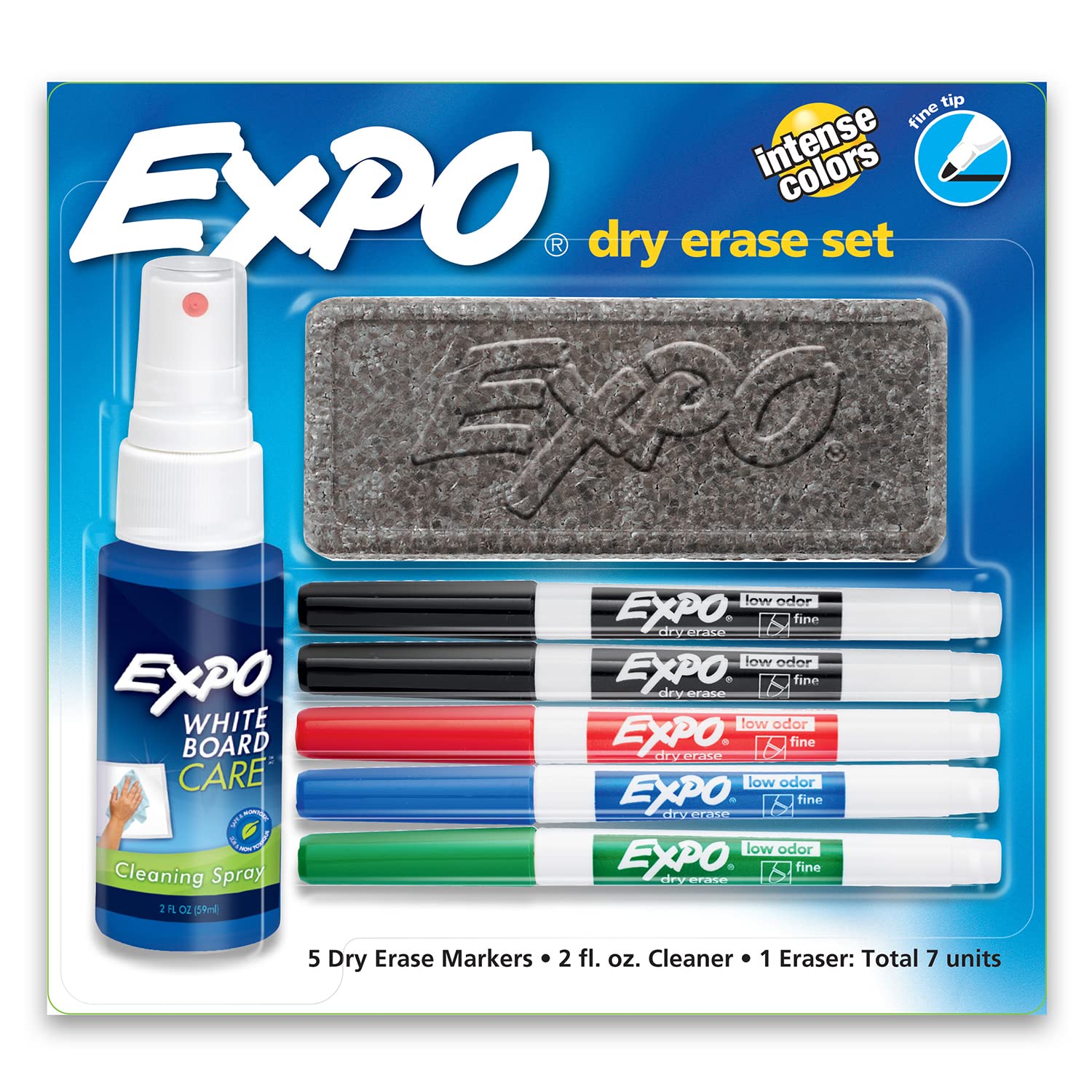[6 / 7 / 11 CT] Low Odor Dry Erase Marker Set