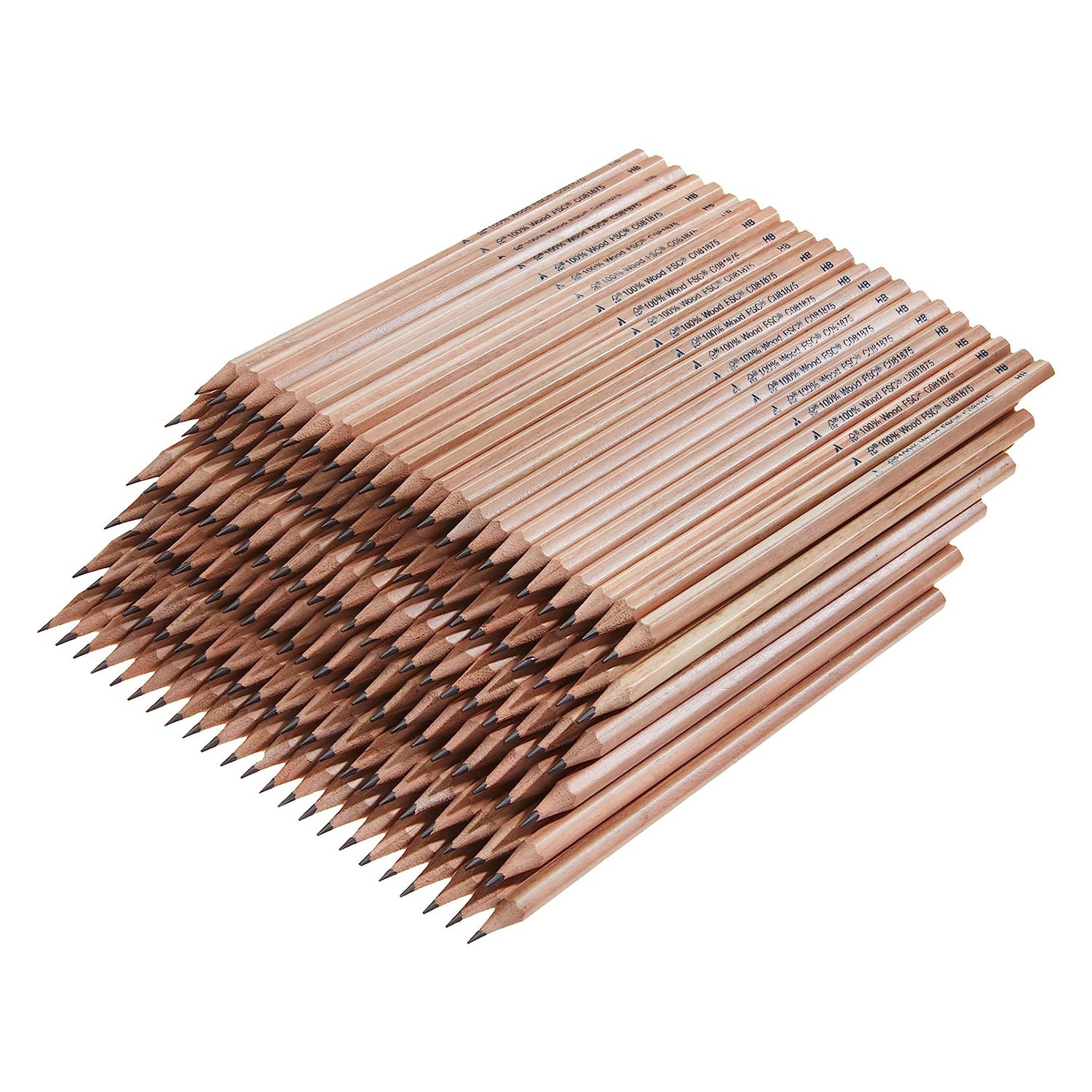 Woodcased #2 Pencils, Pre-Sharpened, 100 Pack