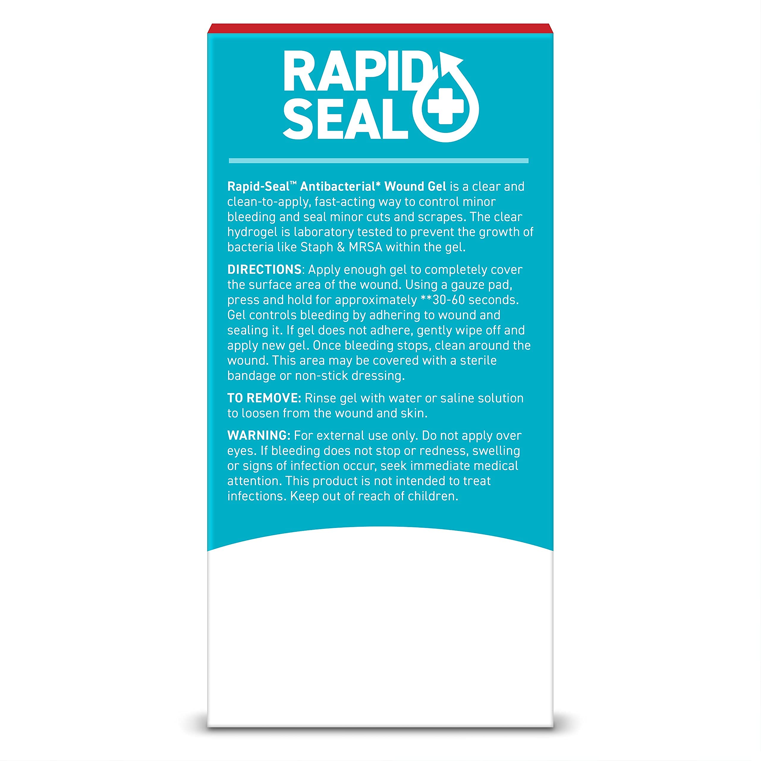 Rapid-Seal Wound Gel (1 OR 2 OR 5 Tubes) | Stops Bleeding in Seconds, Ideal for Cuts, Scrapes and Razor Nicks