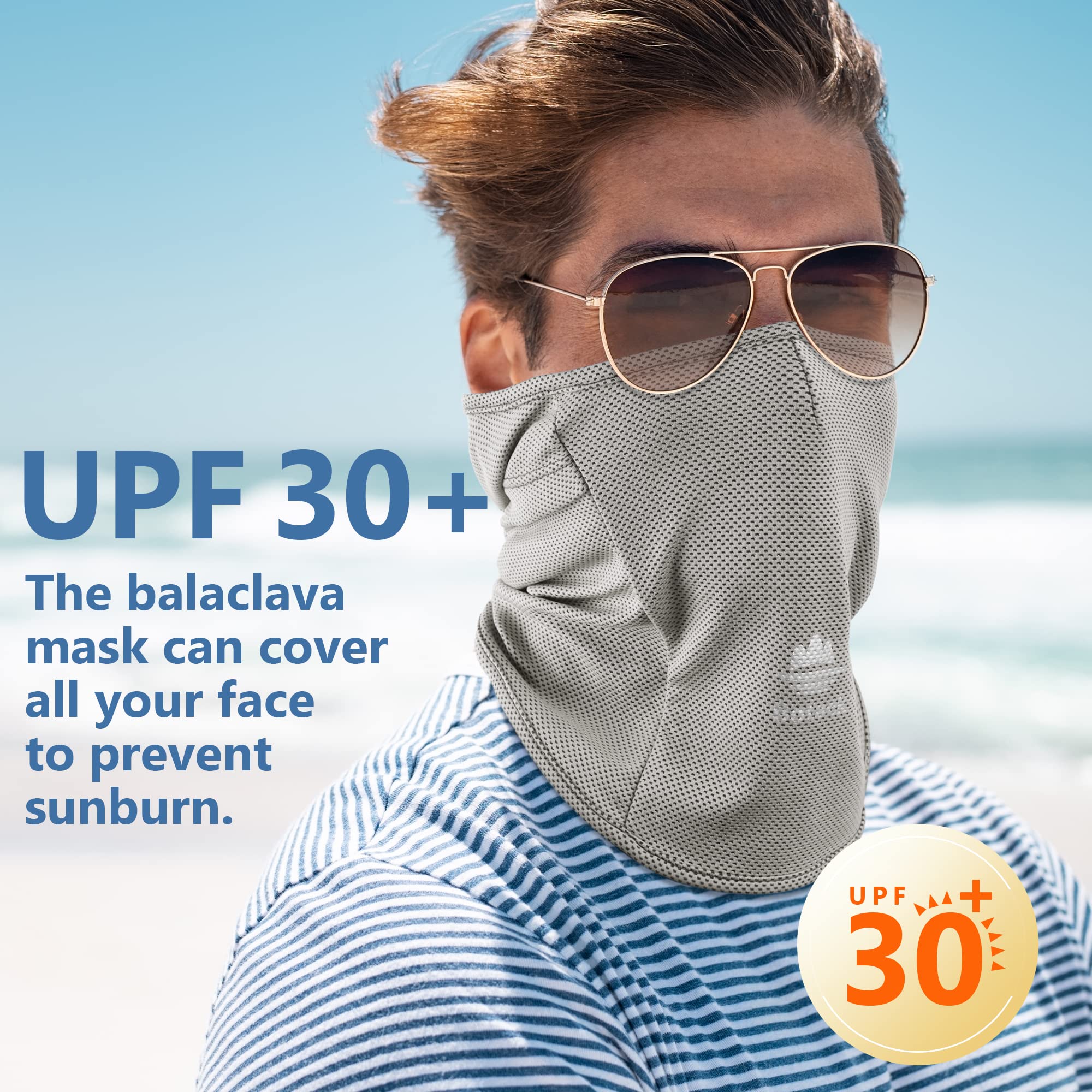 [1 PC / 2 PCS] Balaclava Full Head Mask with UV Protection