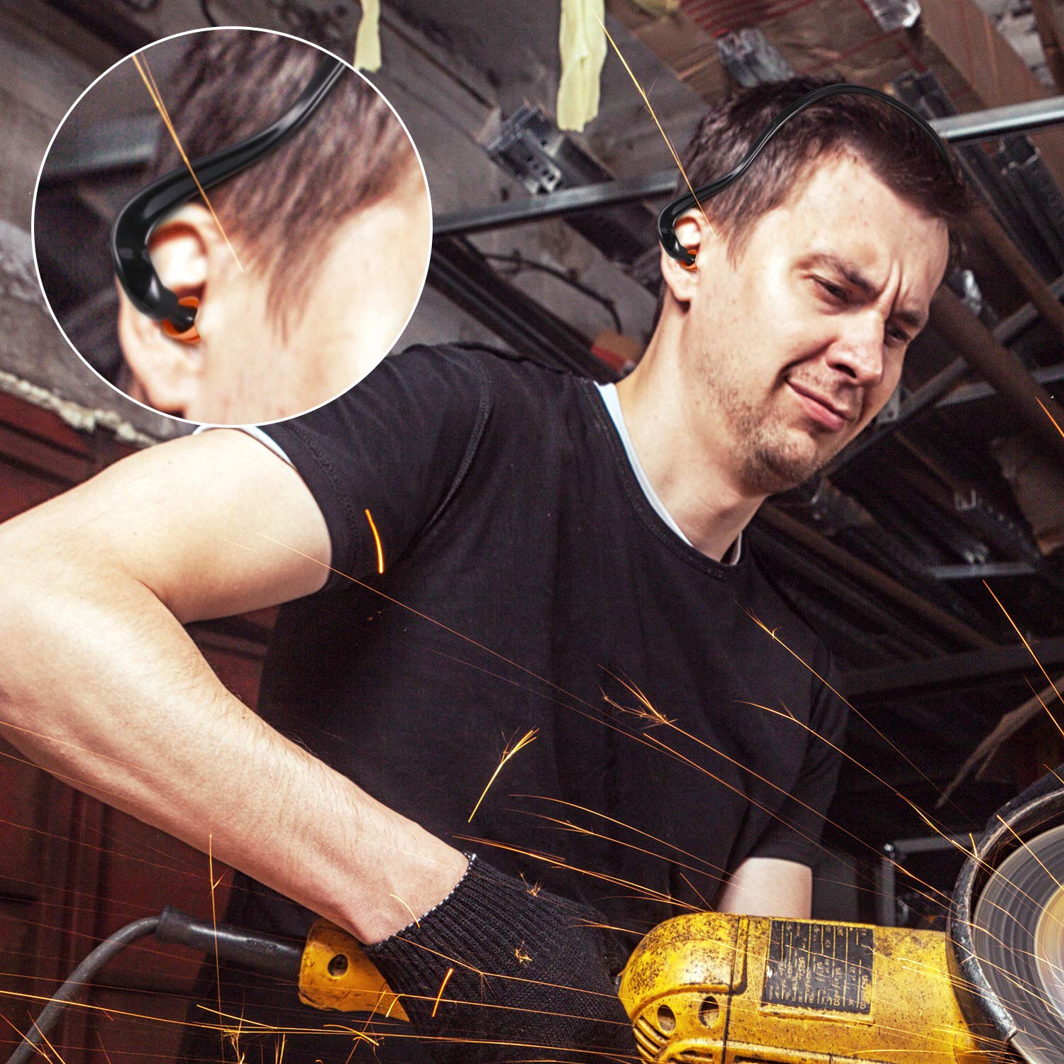 [4 PCS / 16 PCS] Lightweight Silicone Ear Plugs for Noise Reduction