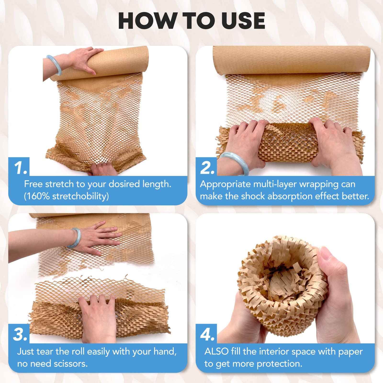 Wrapping Paper, 15" W x165 ft / 200 ft / 300 ft / 400 ft