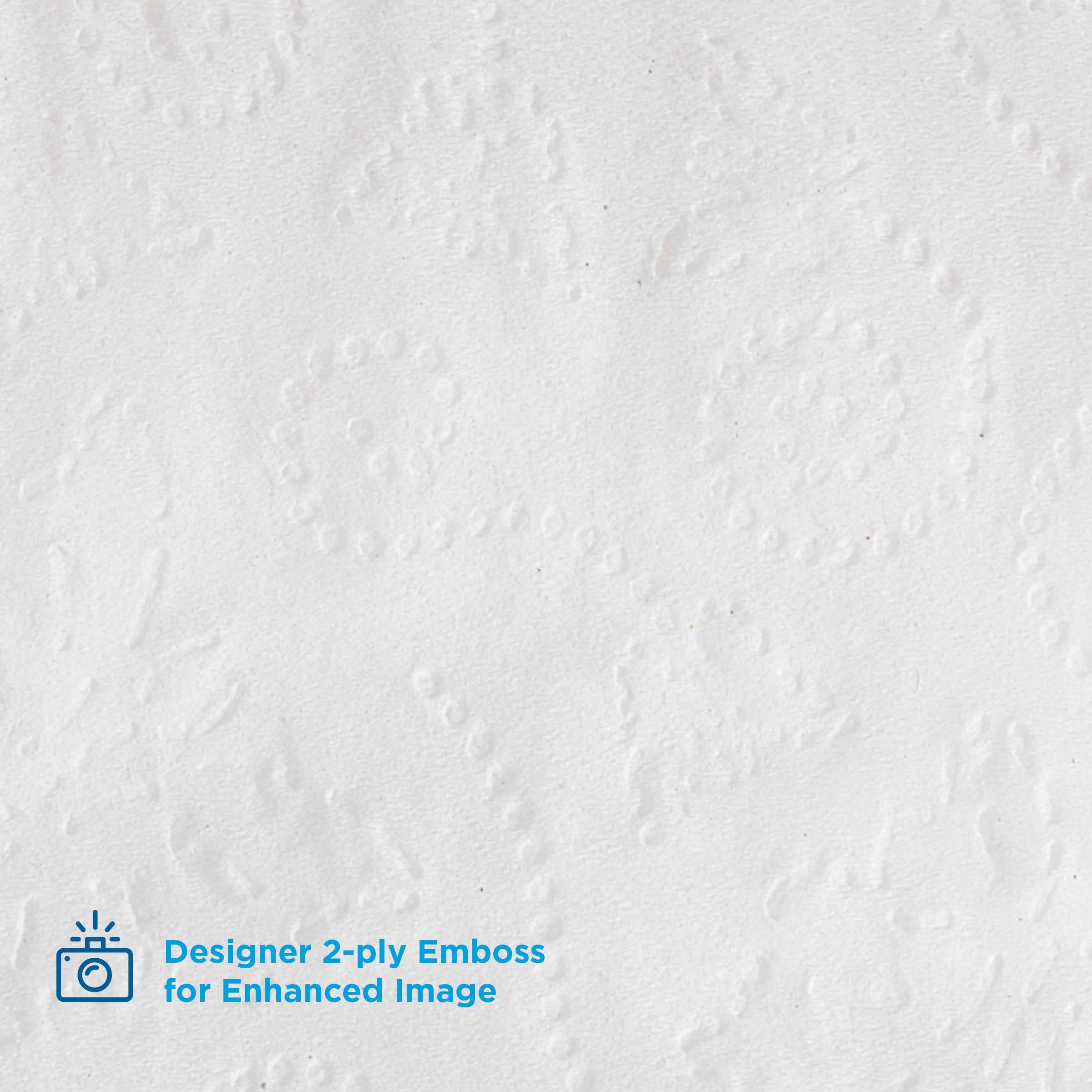 Angel Soft ps 16880 White 2-Ply Premium Embossed Bathroom Tissue, 4.05" Length x 4.0" Width (Case of 80 Rolls, 450 Sheets Per Roll)