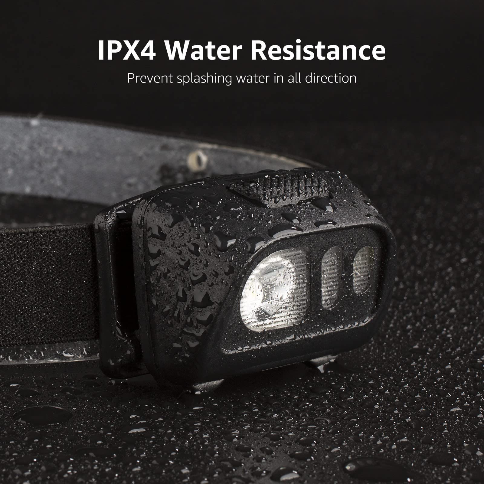 [1 / 2 Packs] LED Headlamp Flashlights, 1500Lux Head Lamp with 6 Lighting Modes