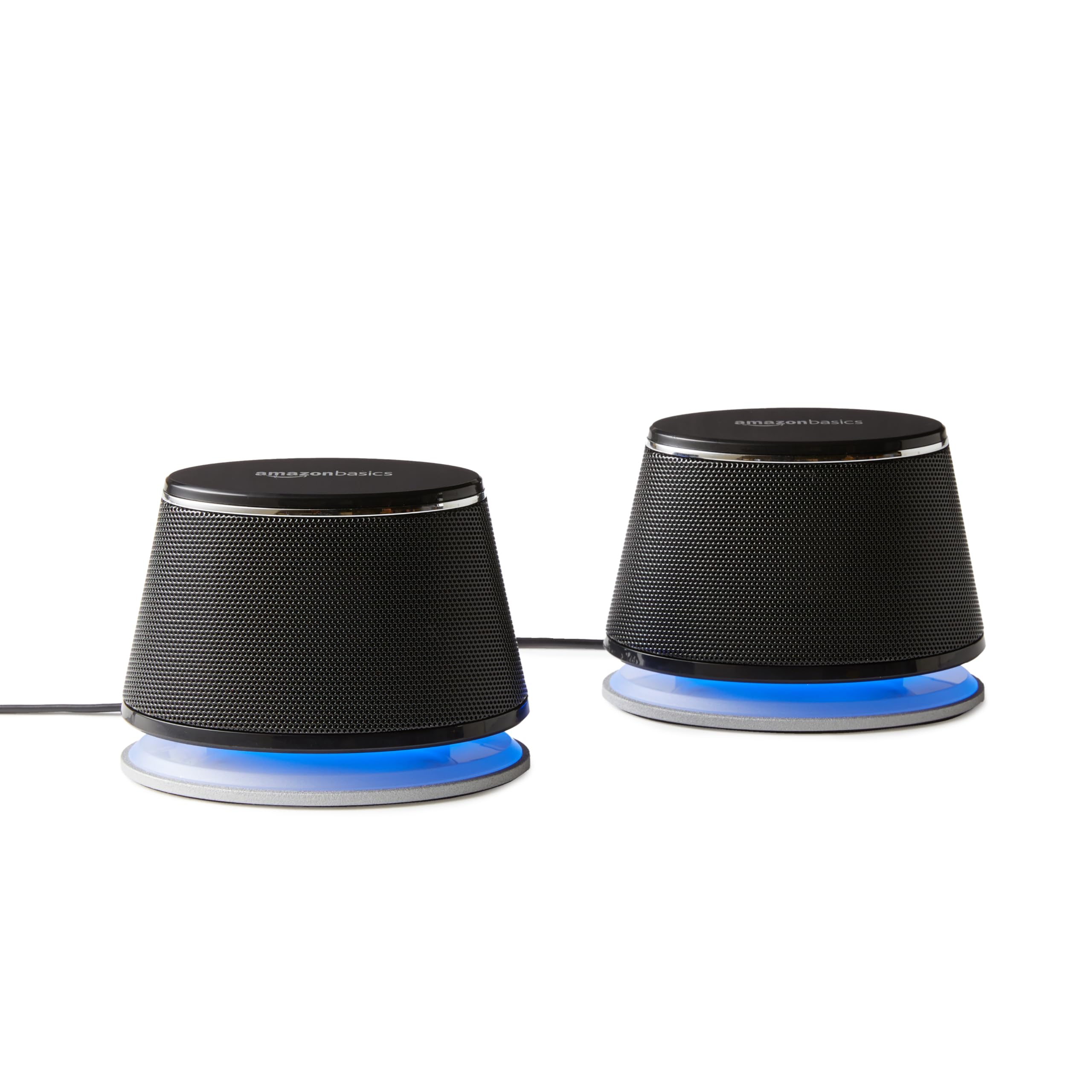 [1 Pair] USB Plug-n-Play Computer 2 Speakers for PC or Laptop