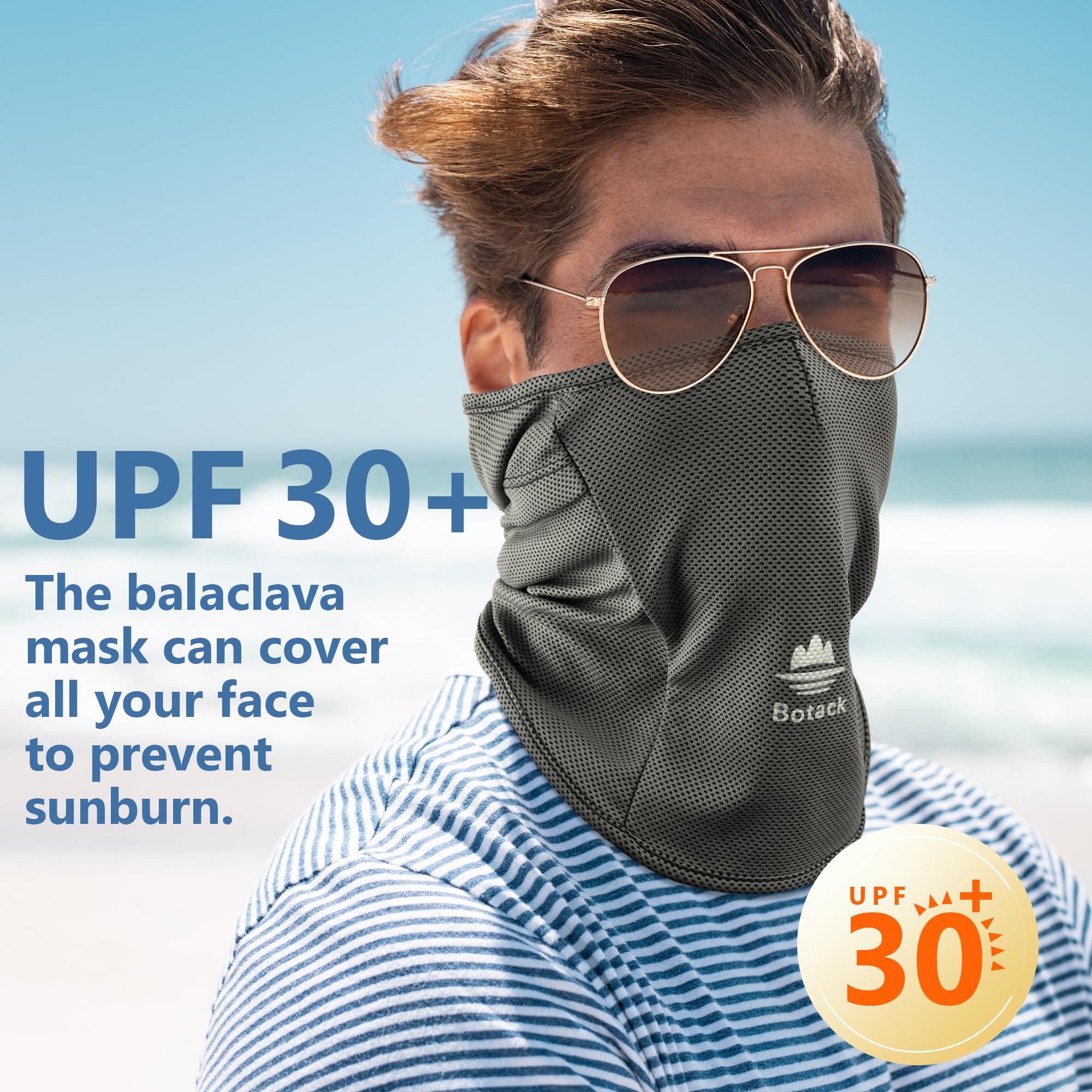 [1 PC / 2 PCS] Balaclava Full Head Mask with UV Protection