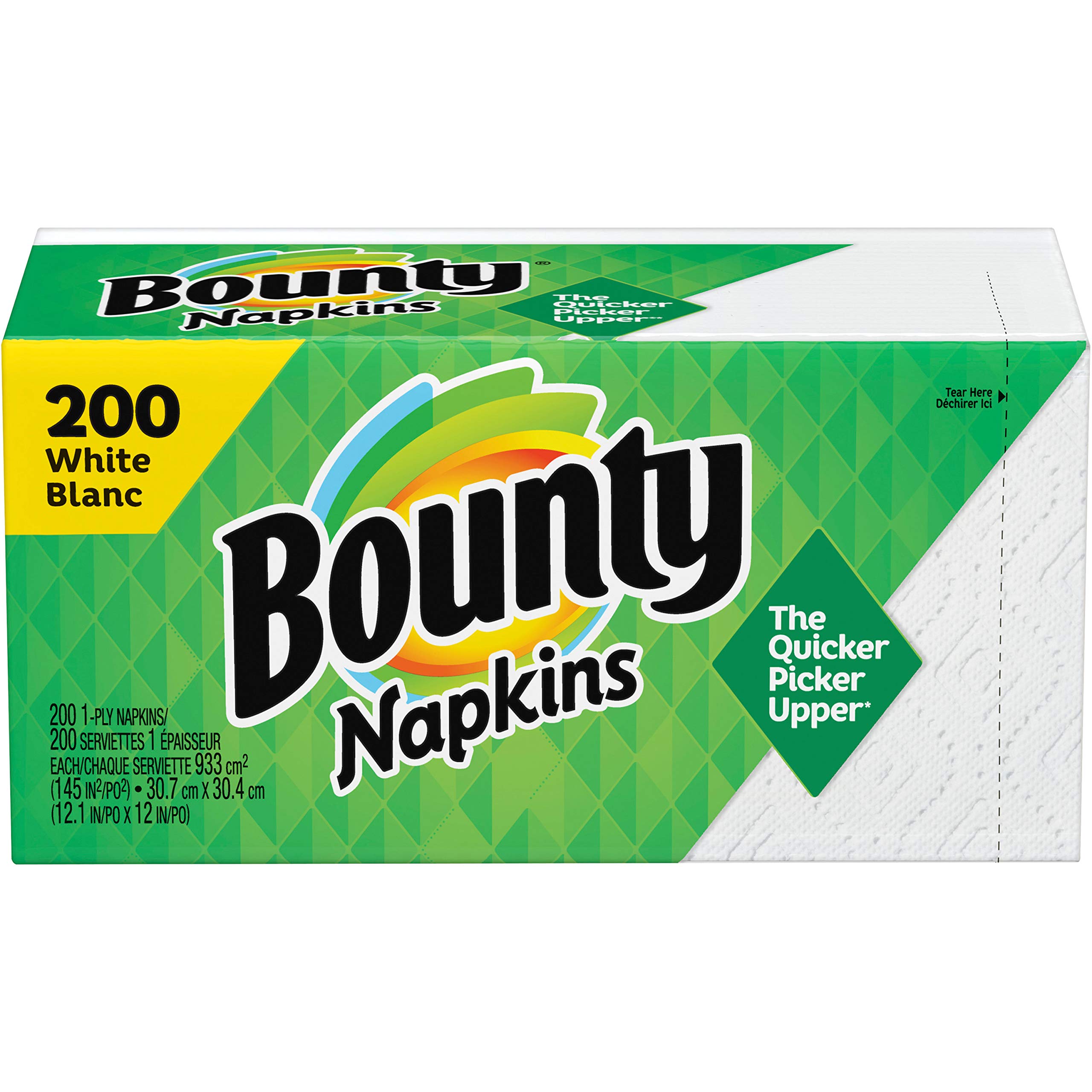 Bounty Quilted Table Napkin, 12" x 12", 200 sheets