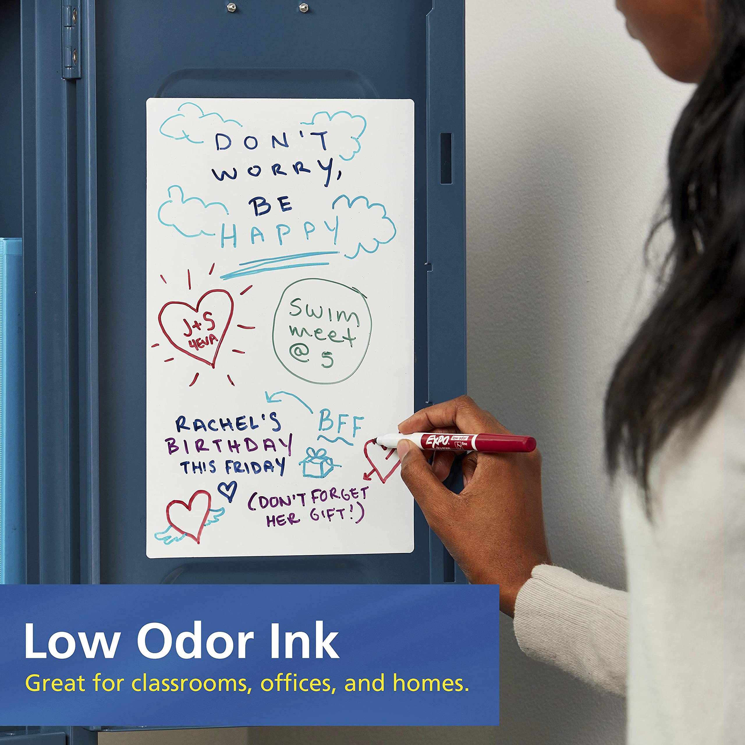 [6 / 7 / 11 CT] Low Odor Dry Erase Marker Set