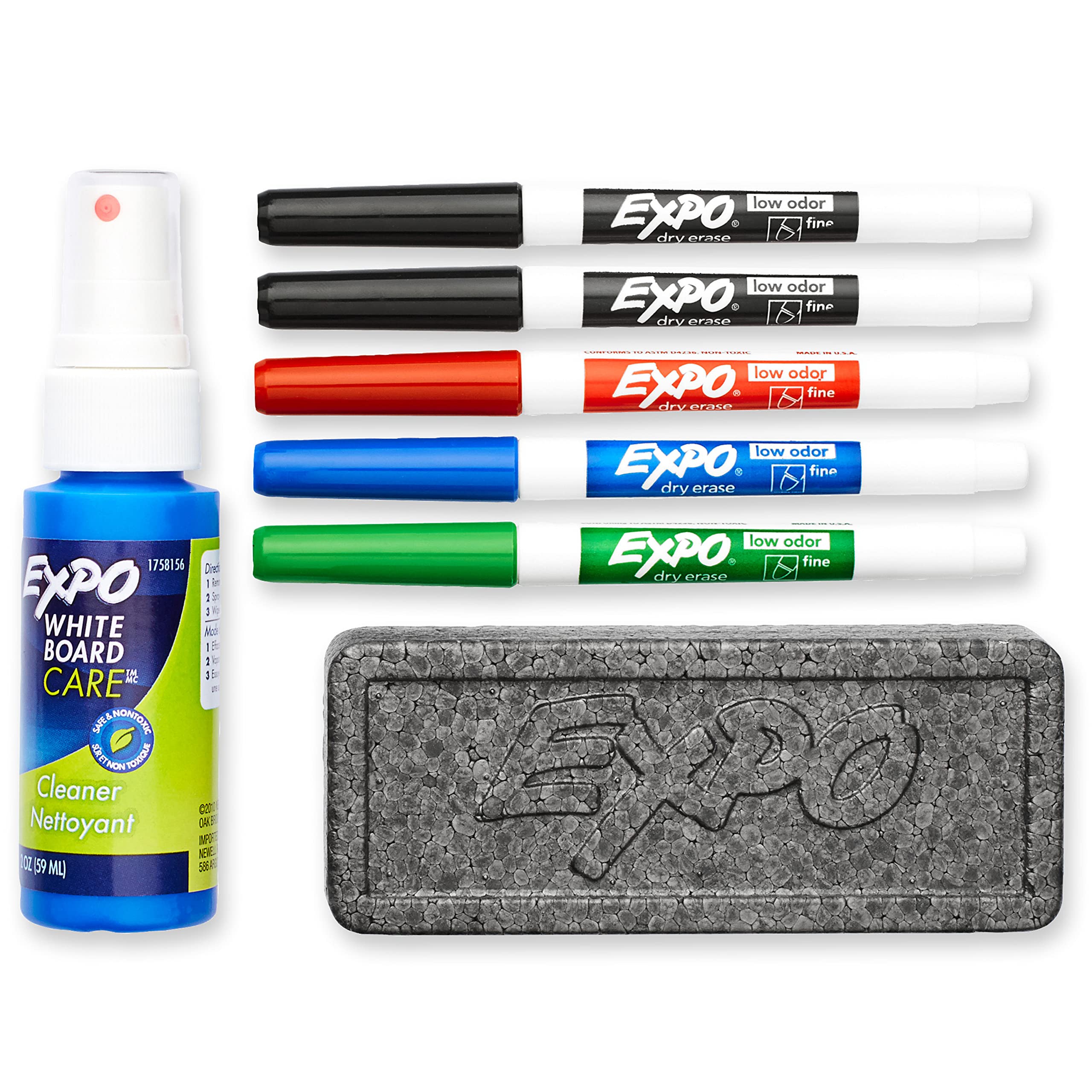 [6 / 7 / 11 CT] Low Odor Dry Erase Marker Set