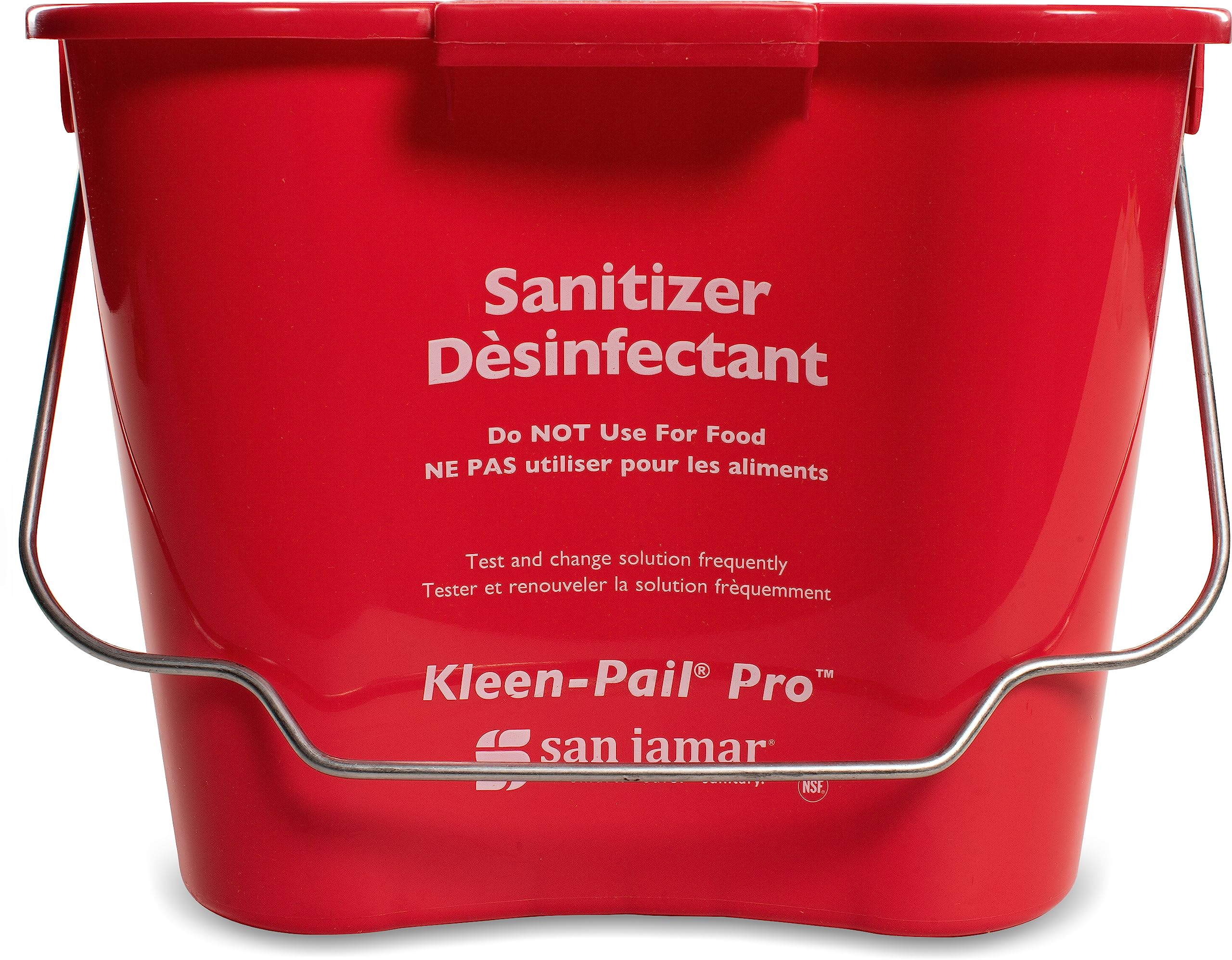 Pail Pro Sanitizer Pail Cleaning Bucket with Bail Handle (Pack of 1 or 12)