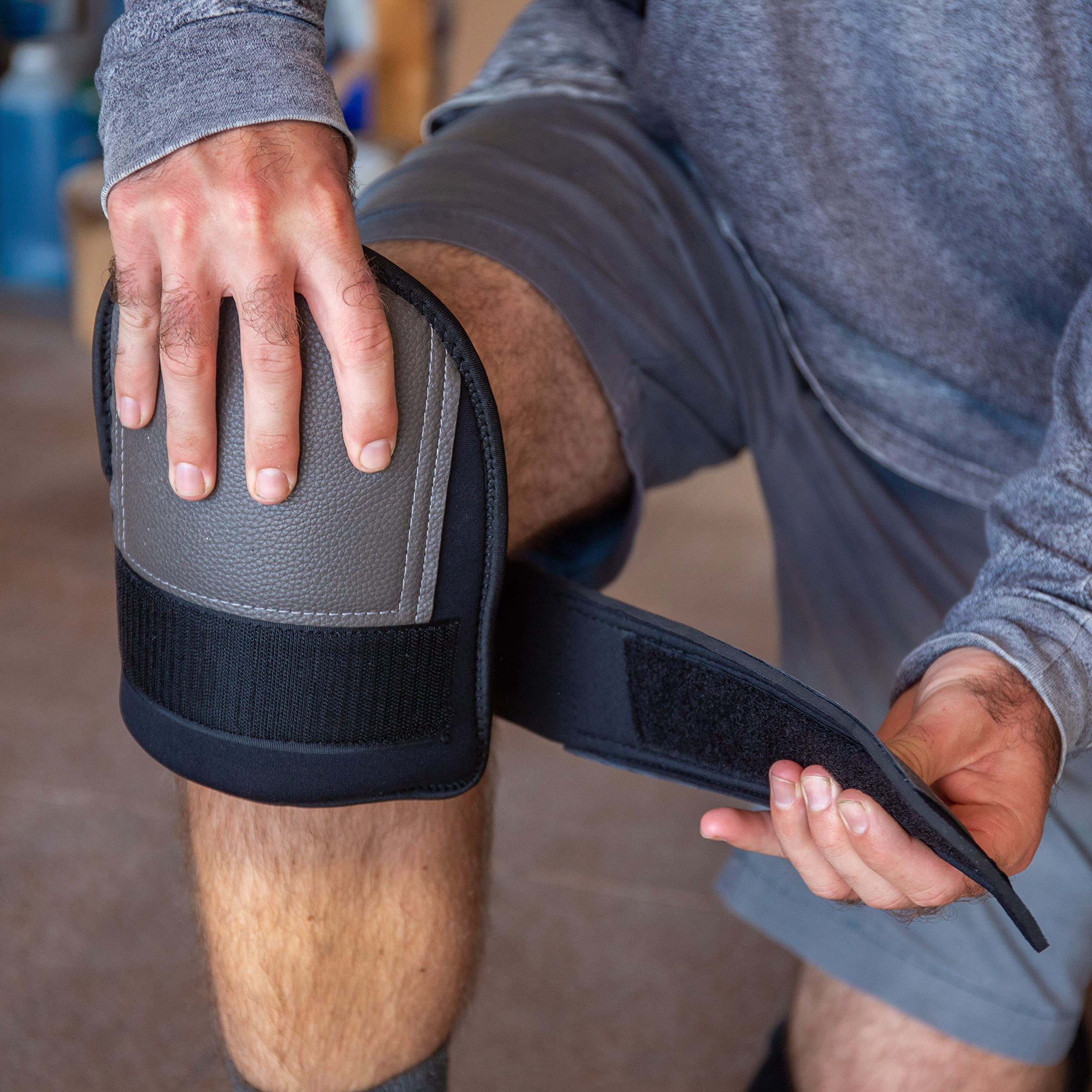 [1 Pair] Super Soft Work Knee Pads, Extra Thick for Men & Women