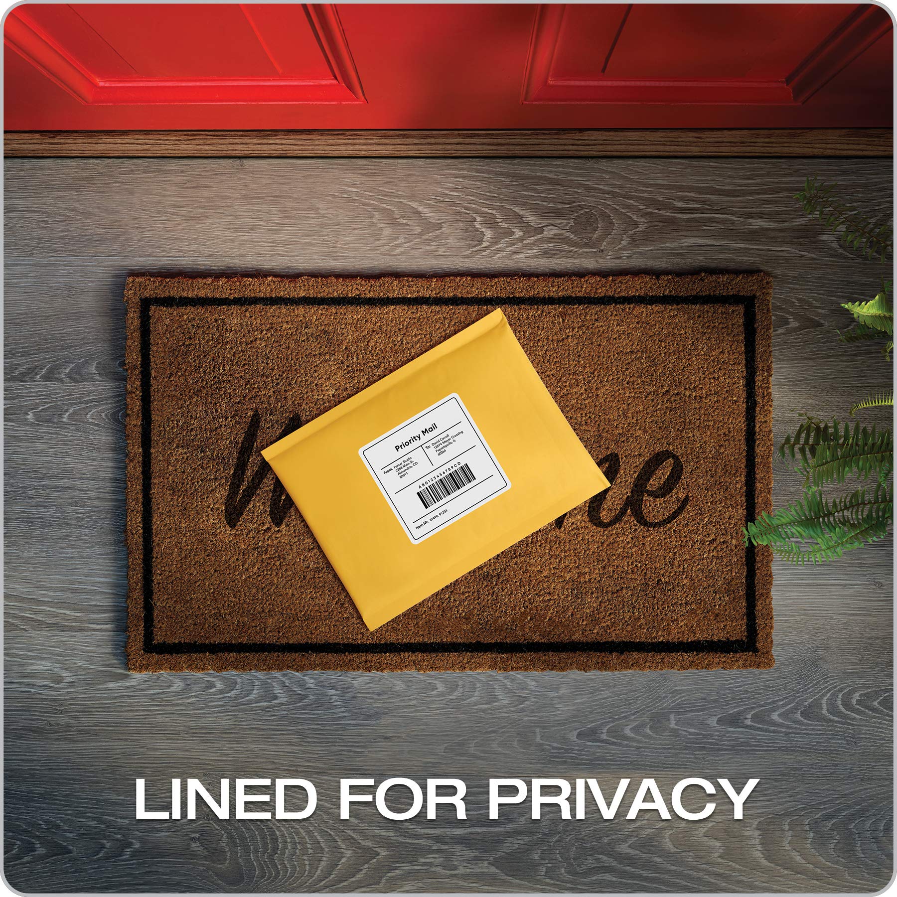 [50 Pack] Quality Park Bubble Mailers, 6 x 9 Shipping Envelopes (QUA85755)