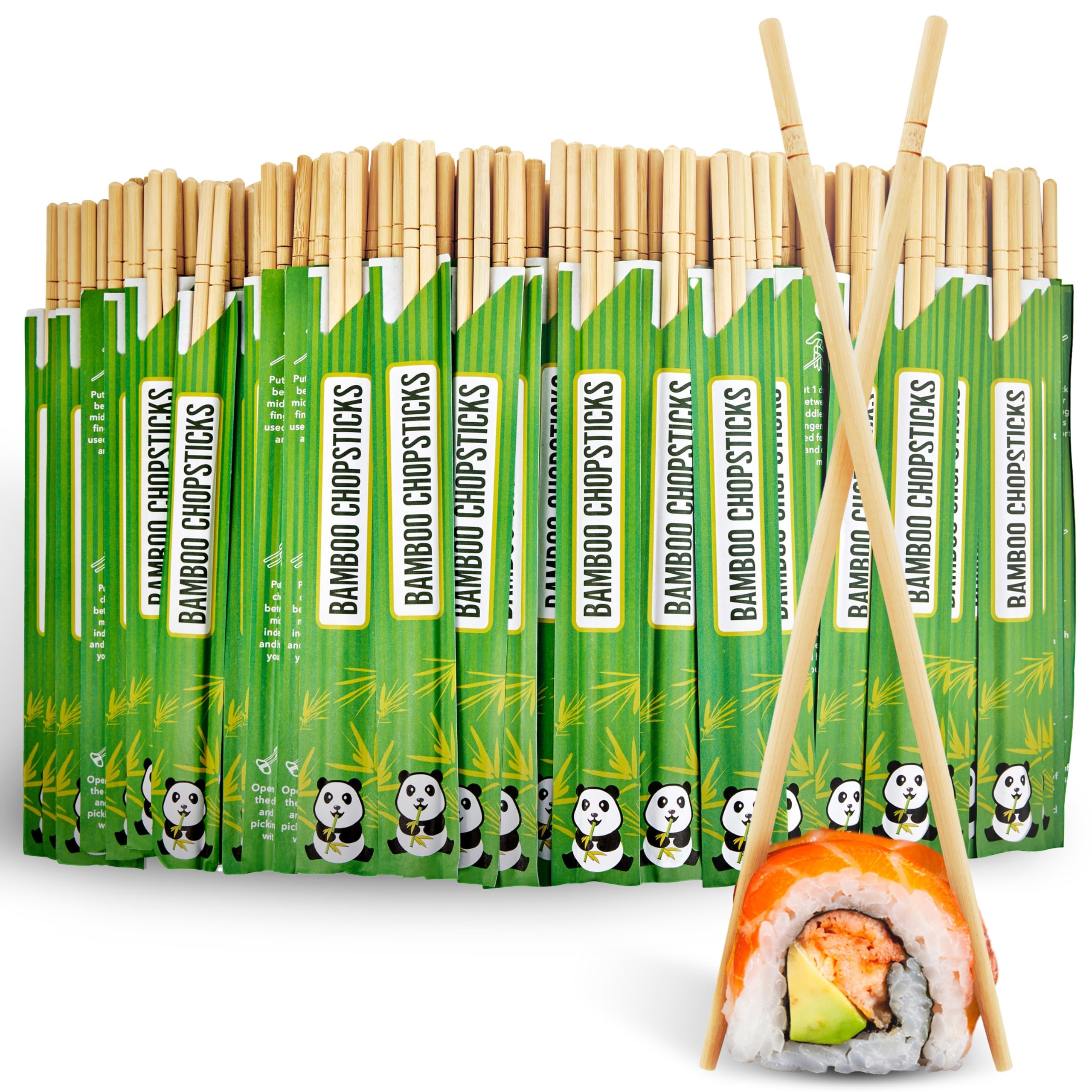 [50 / 100 / 200  Pairs] Disposable Bamboo Bulk Chopsticks